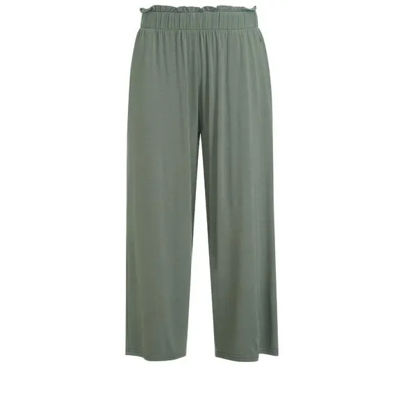 Damen Culotte mit Paperbag-Bund