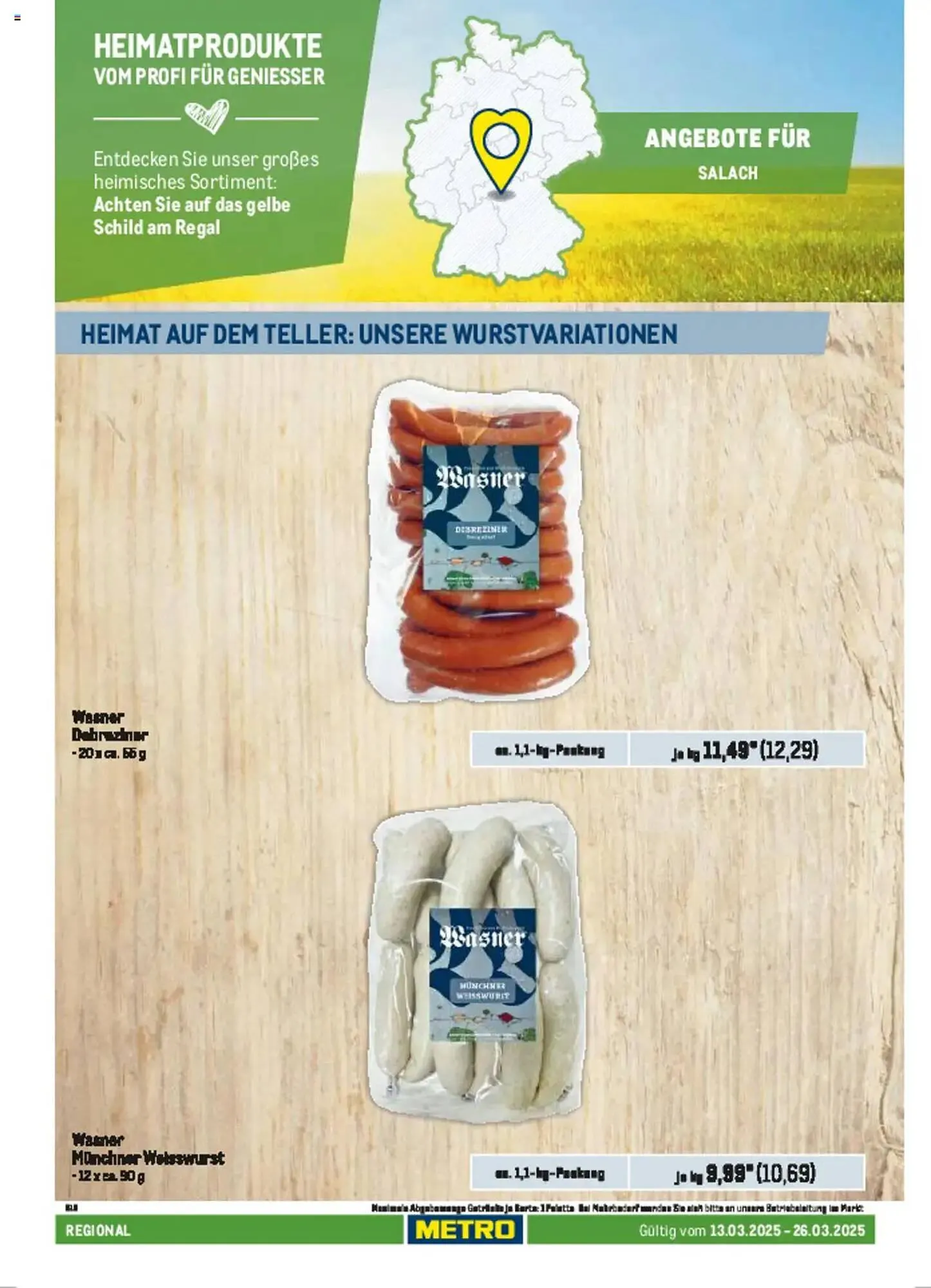 METRO Prospekt von 13. März bis 26. März 2025 - Prospekt seite 124