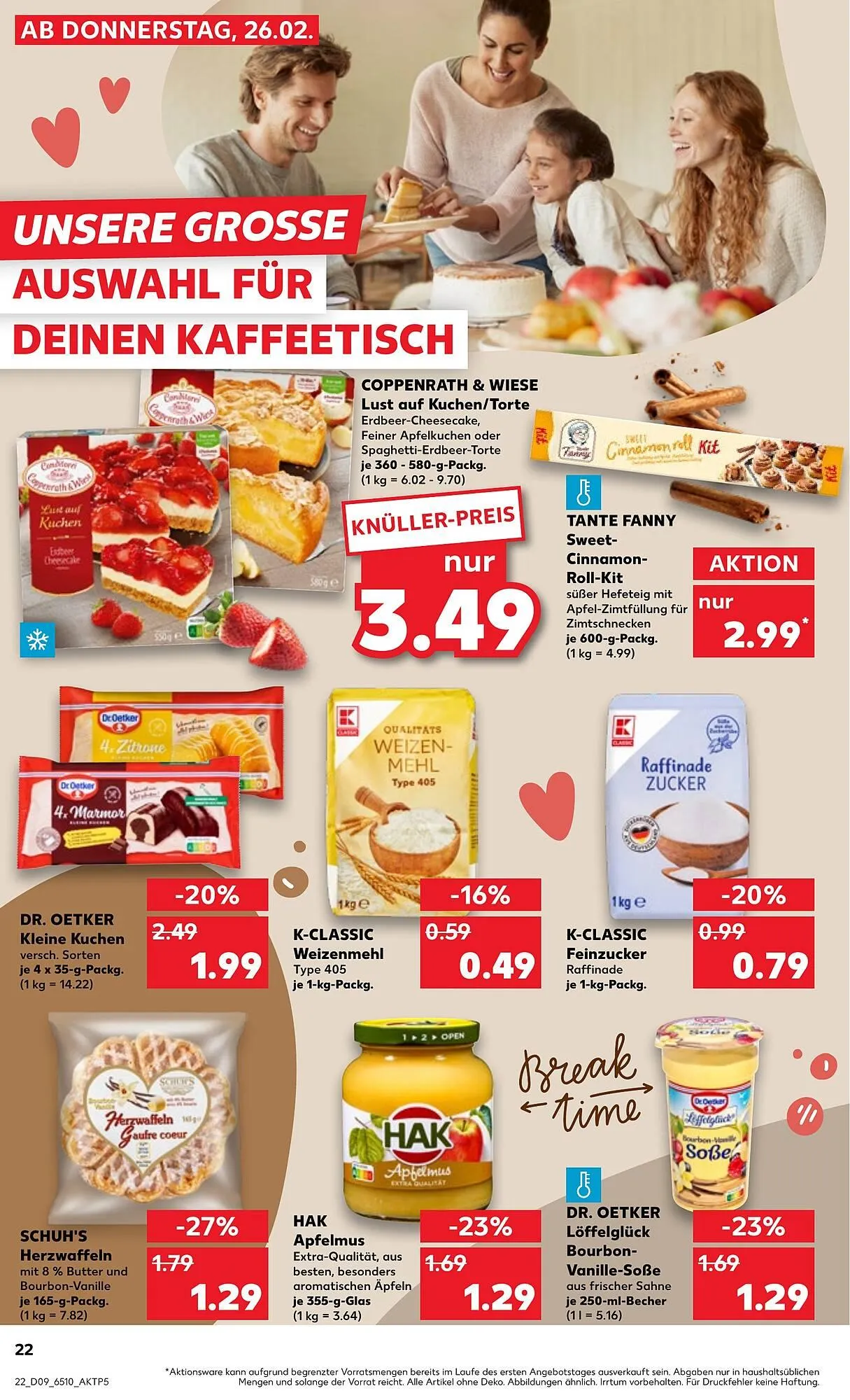 Kaufland Prospekt von 25. Februar bis 3. März 2026 - Prospekt seite 22