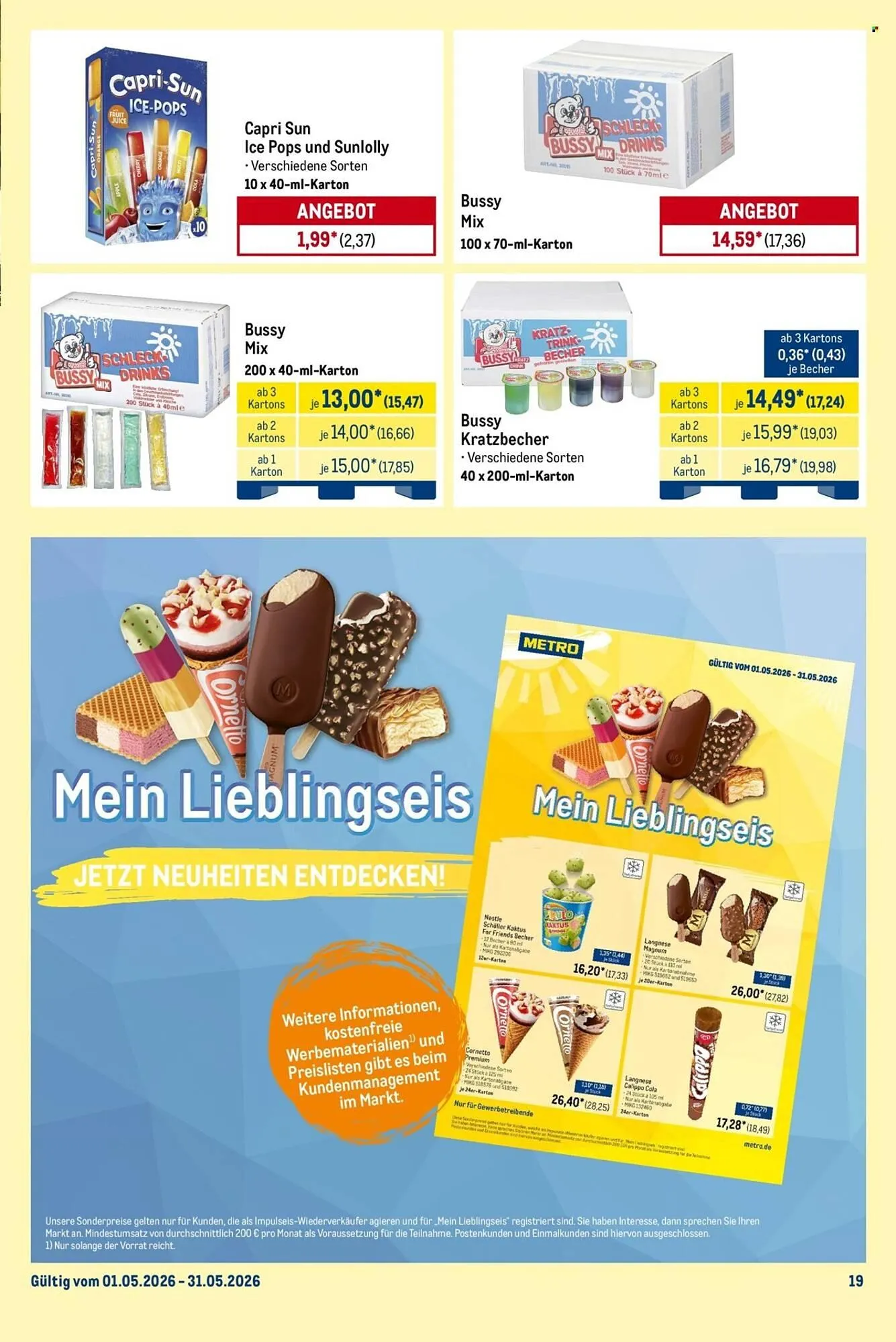 METRO Prospekt von 1. Mai bis 31. Mai 2026 - Prospekt seite 19