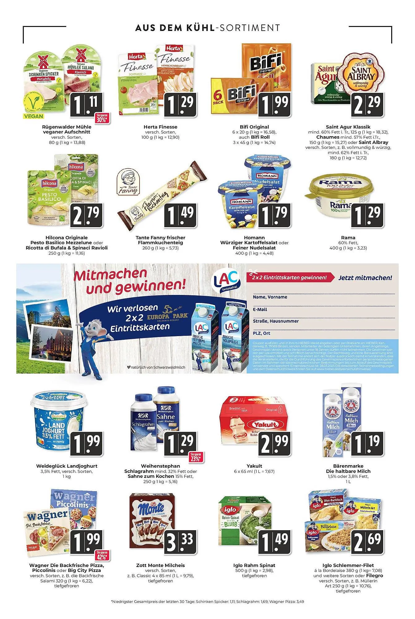 Hieber's Frische Center Prospekt von 9. März bis 15. März 2025 - Prospekt seite 12