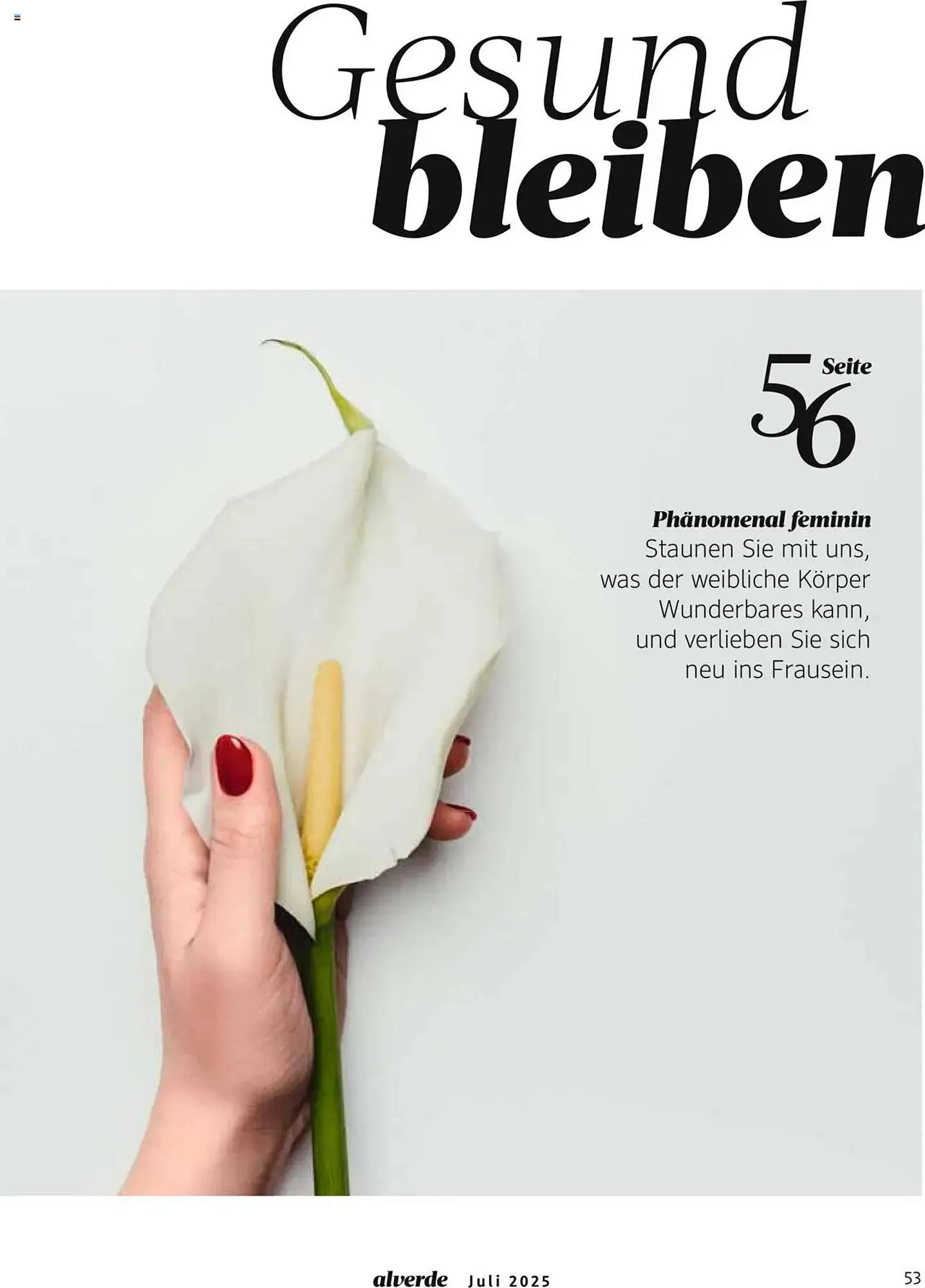 dm drogerie Prospekt von 1. Juli bis 31. Juli 2025 - Prospekt seite 53