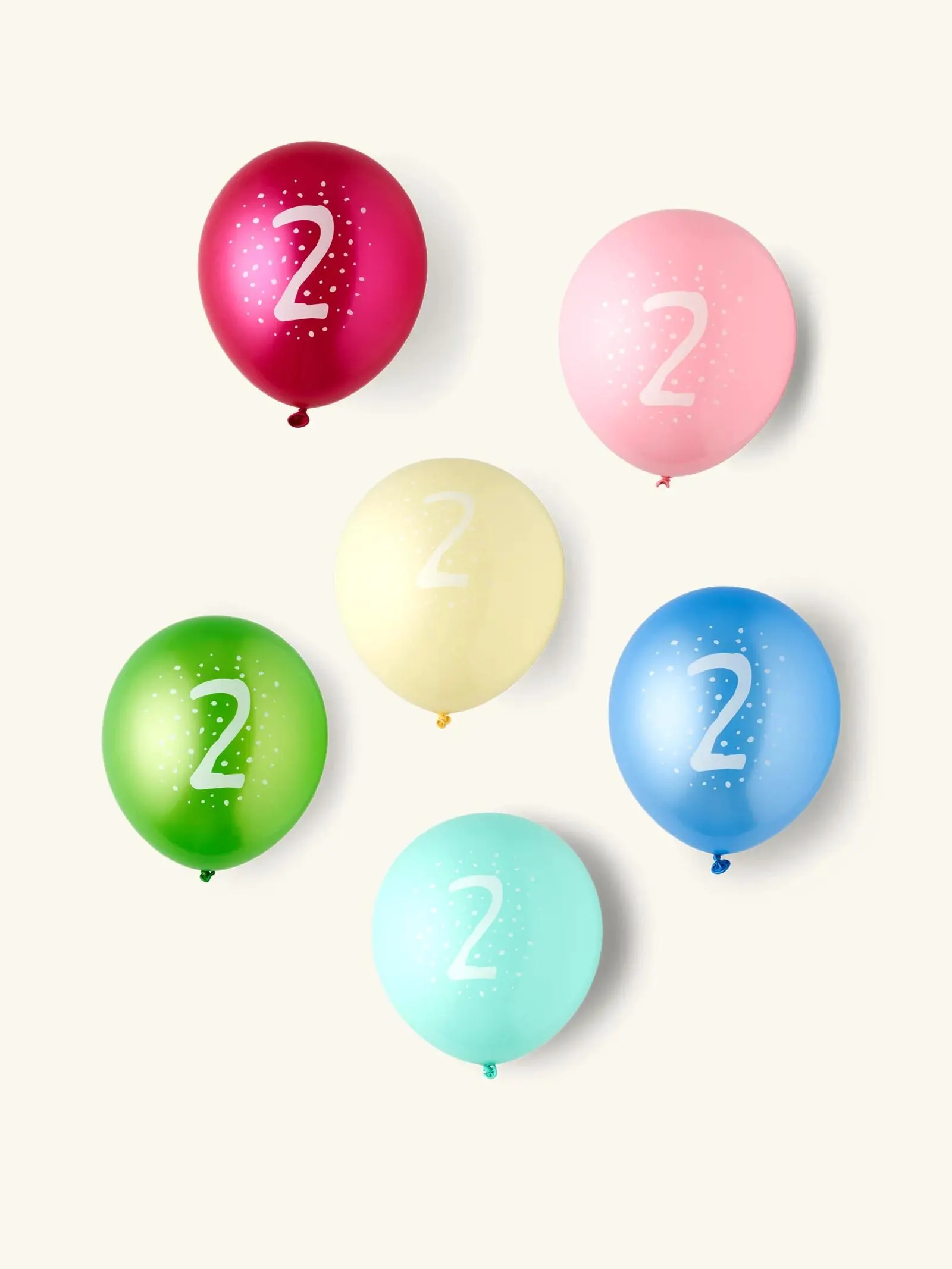 Balloons with number