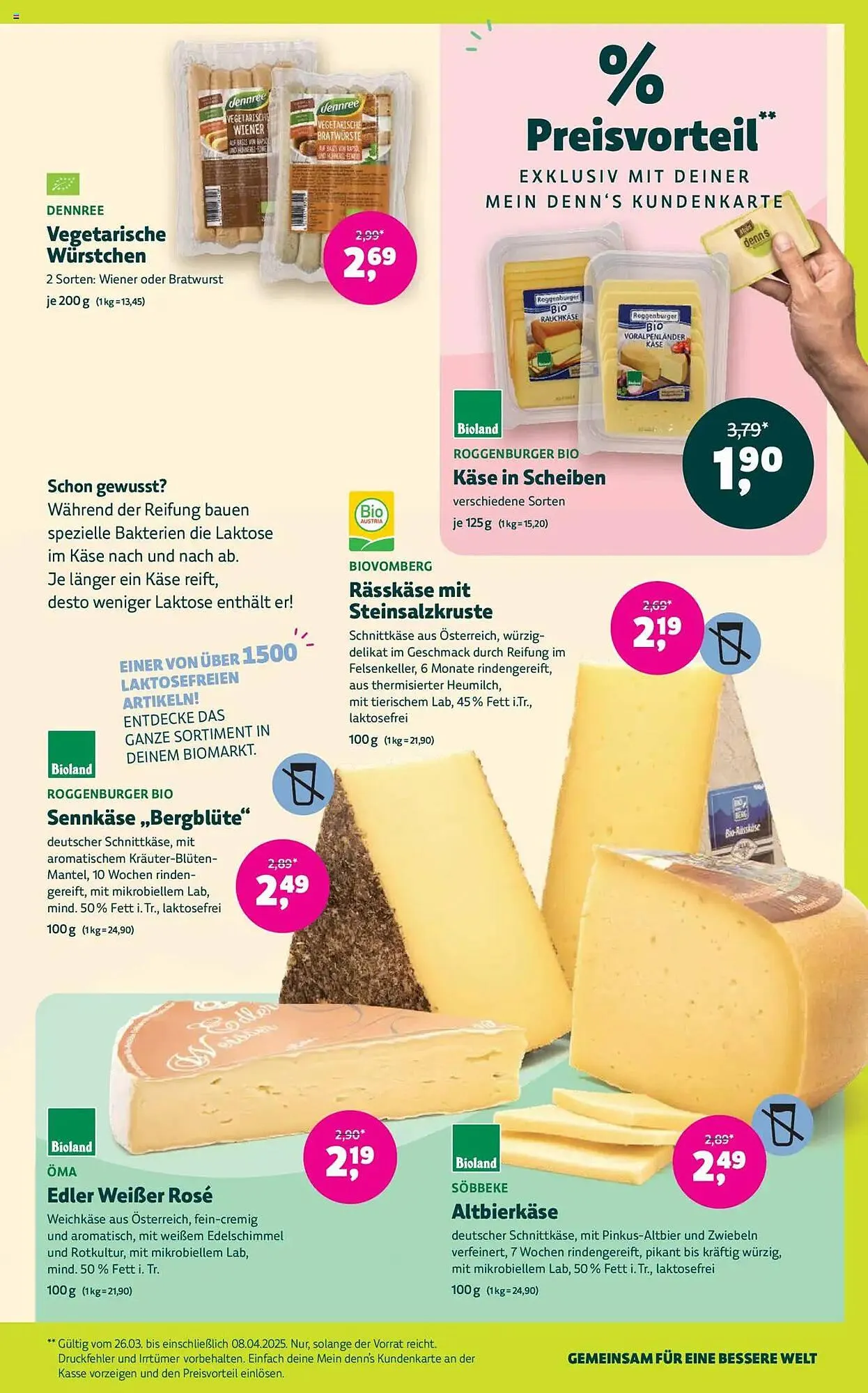 Biomarkt Prospekt von 26. März bis 8. April 2025 - Prospekt seite 5