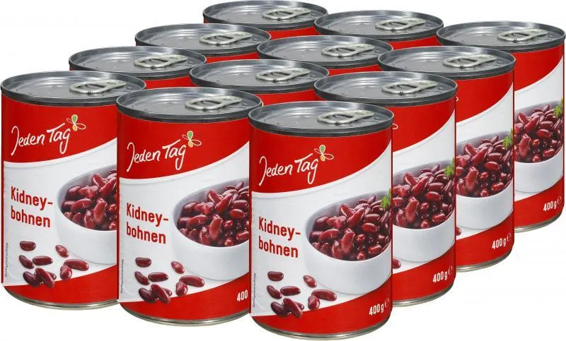 Jeden Tag Kidneybohnen 12 x 0,40 kg