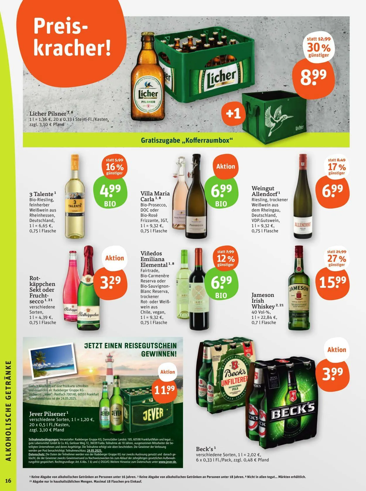 Tegut Aktueller Prospekt von 5. Mai bis 11. Mai 2025 - Prospekt seite 18