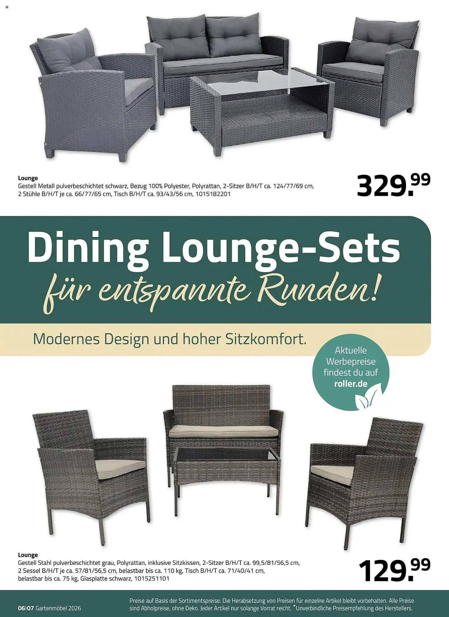 ROLLER Prospekt von 23. Februar bis 26. September 2026 - Prospekt seite 6