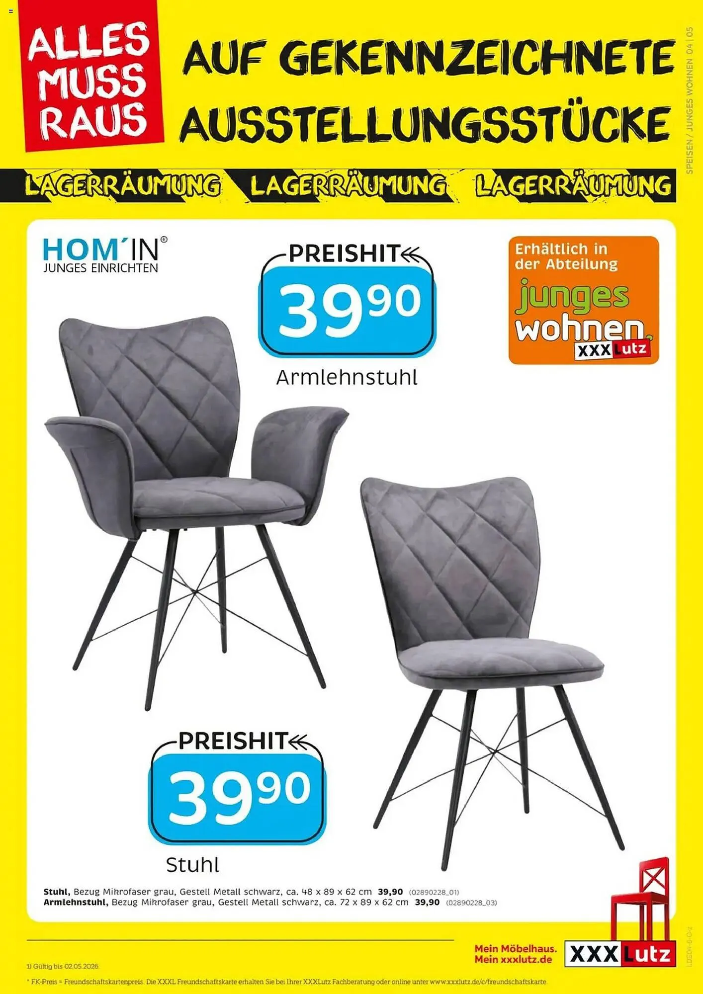XXXLutz Prospekt von 18. April bis 2. Mai 2026 - Prospekt seite 6