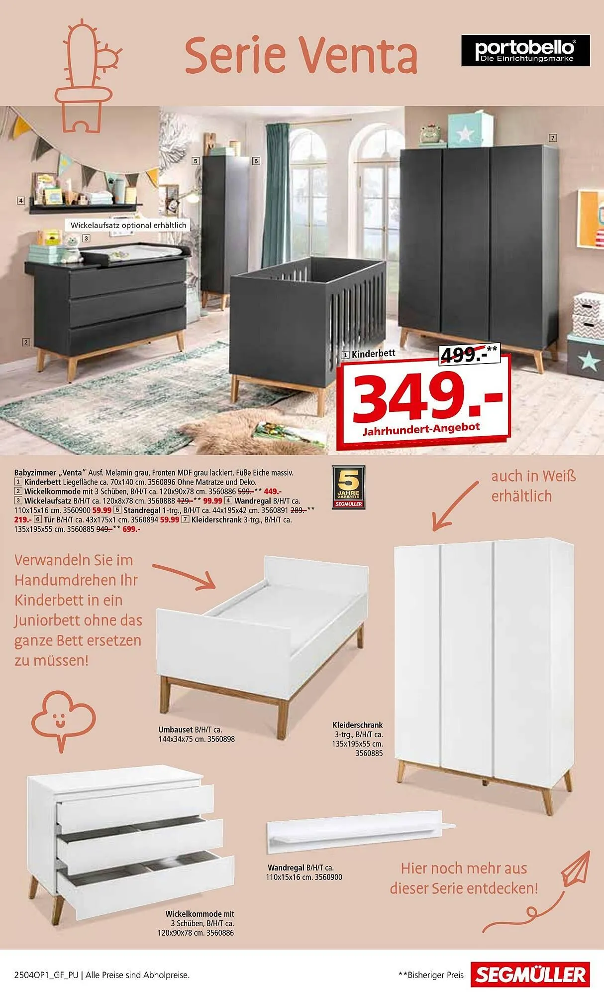 Segmüller Prospekt von 1. April bis 28. Juni 2025 - Prospekt seite 7