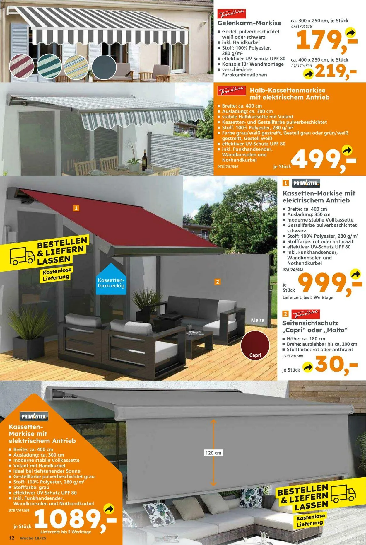 Globus Baumarkt Aktueller Prospekt von 27. April bis 3. Mai 2025 - Prospekt seite 12