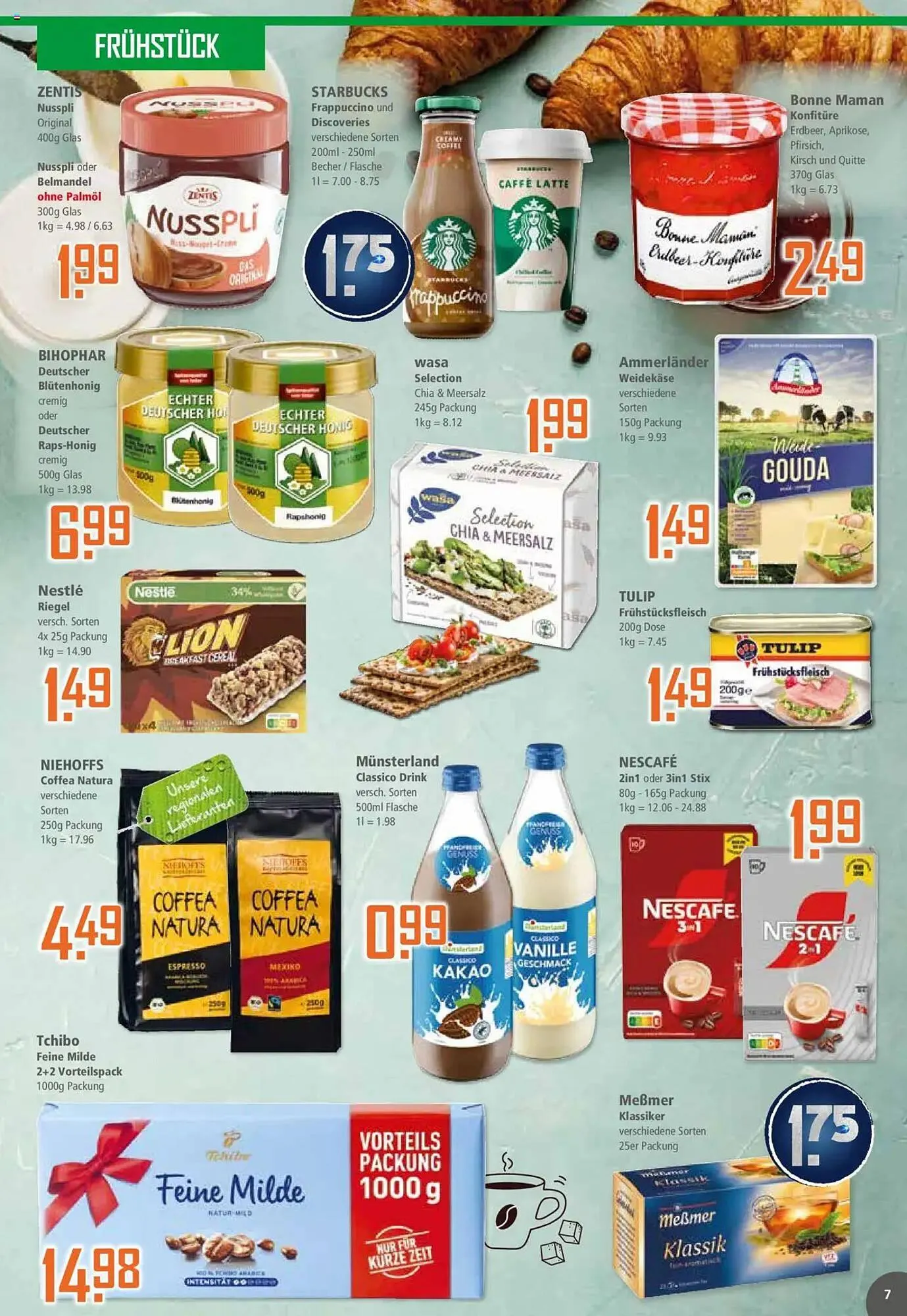 Klaas und Kock Prospekt von 31. März bis 5. April 2025 - Prospekt seite 7