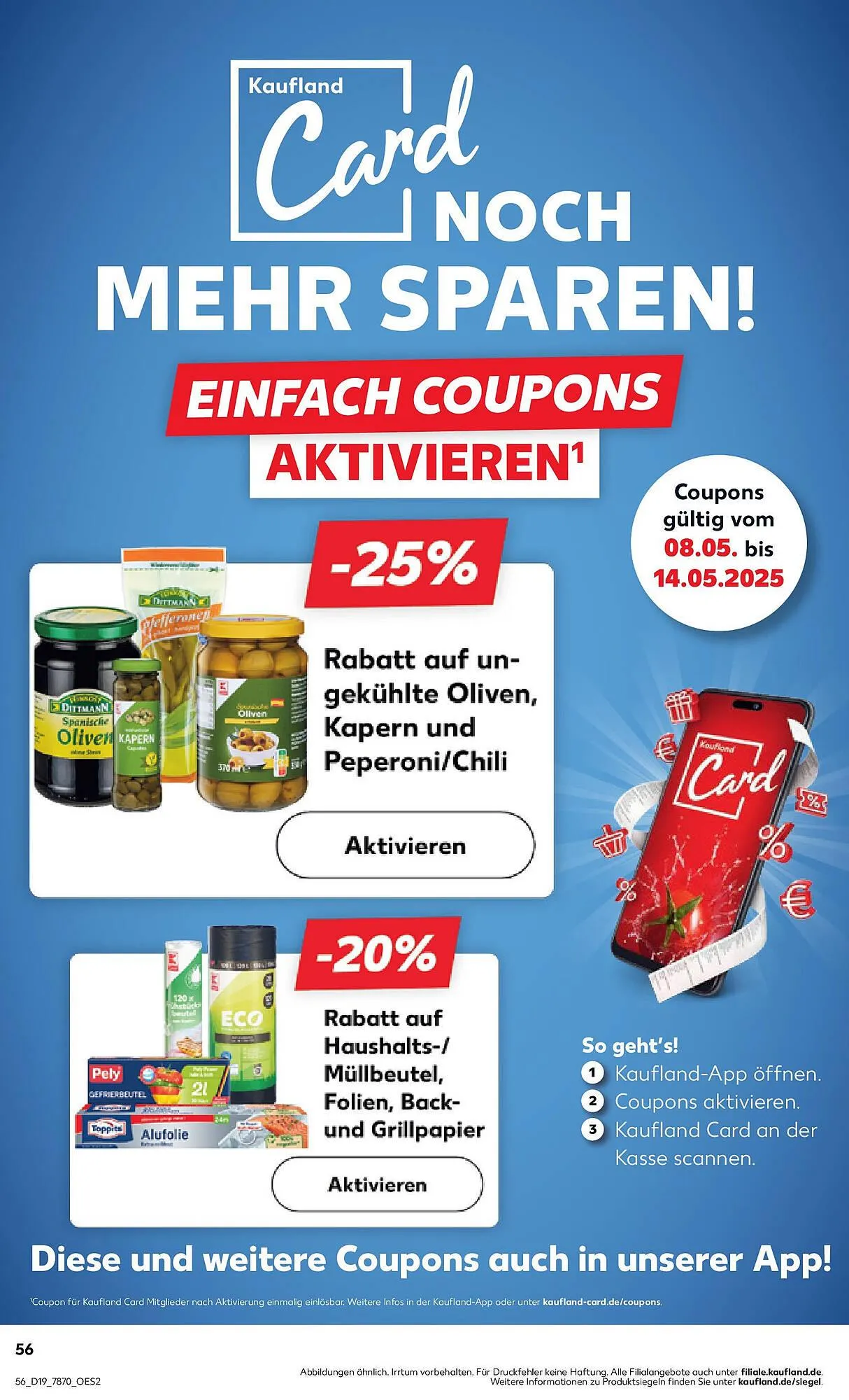 Kaufland Prospekt - Regio-Wochen von 7. Mai bis 14. Mai 2025 - Prospekt seite 56