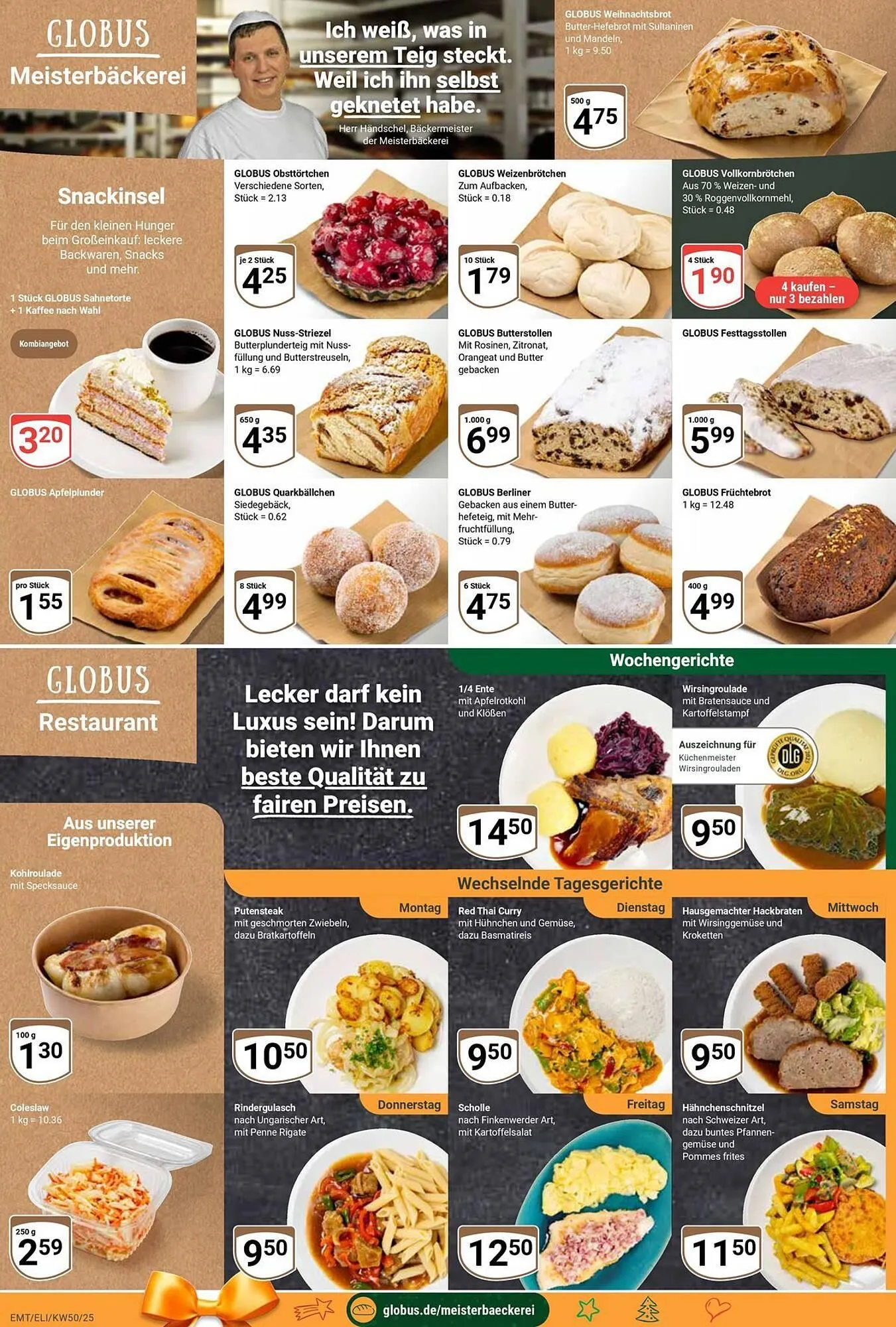 Globus Prospekt von 8. Dezember bis 13. Dezember 2025 - Prospekt seite 6