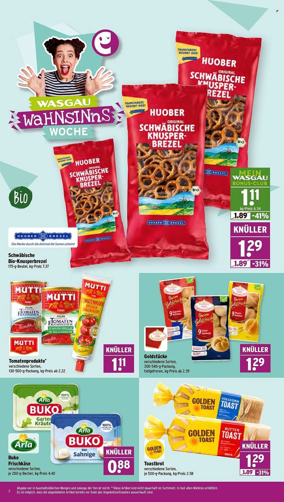 Wasgau Prospekt von 23. März bis 28. März 2026 - Prospekt seite 2