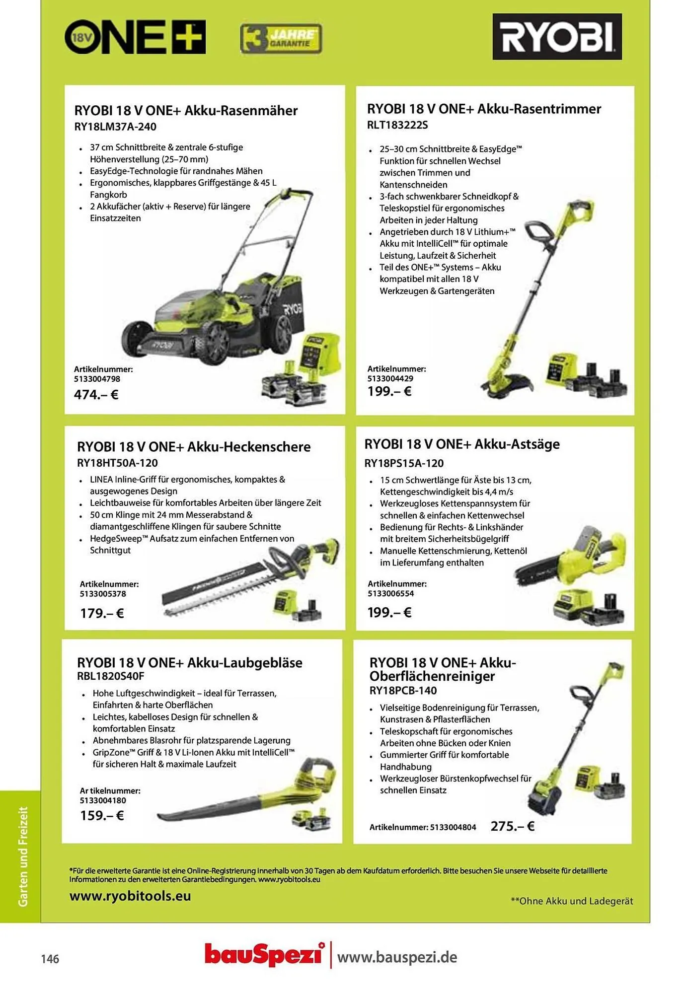 BauSpezi Prospekt von 15. April bis 31. Dezember 2026 - Prospekt seite 148