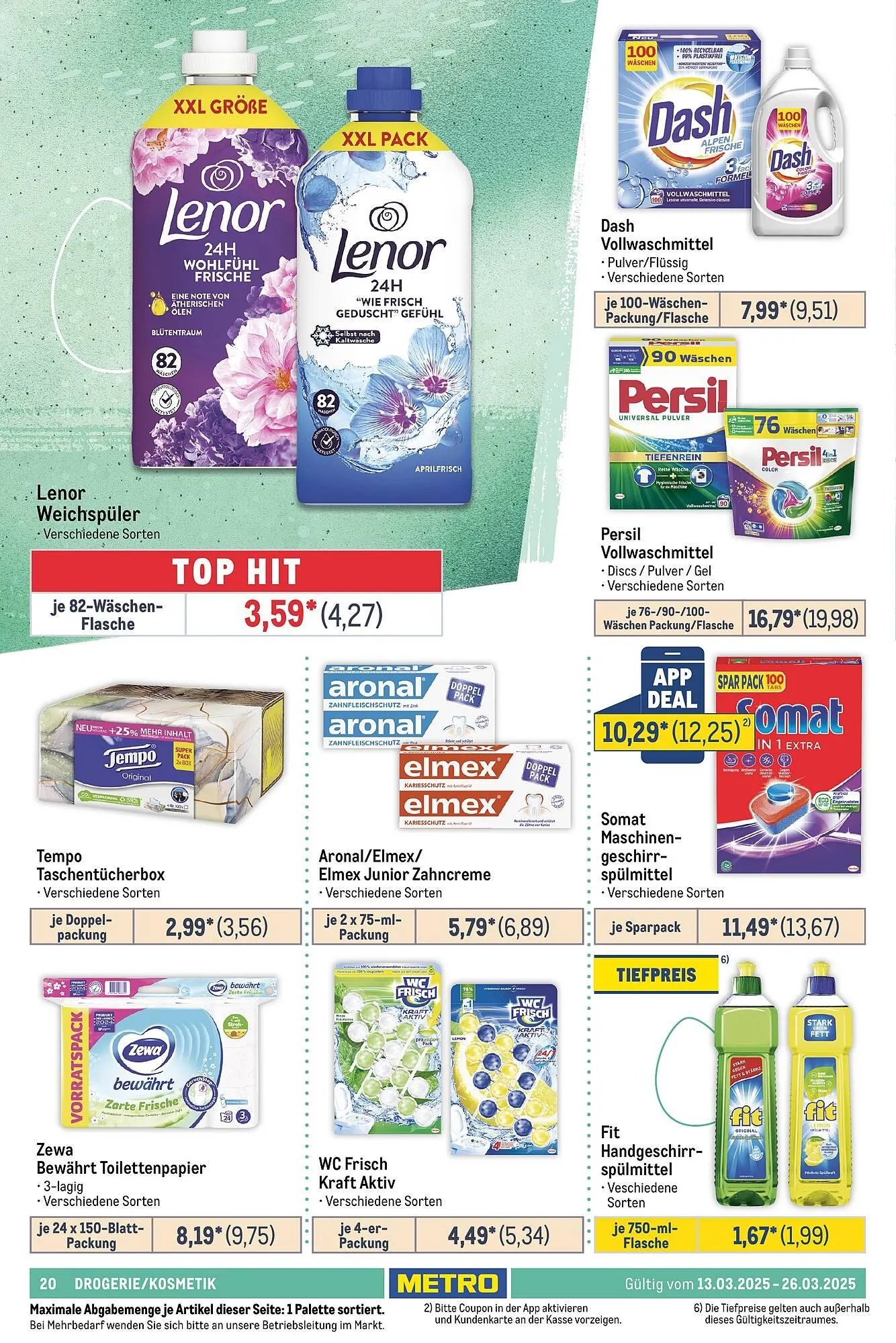 METRO Prospekt von 13. März bis 26. März 2025 - Prospekt seite 20