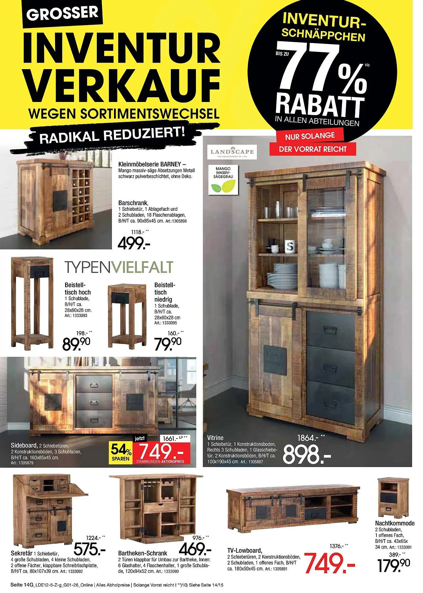 Zurbrüggen Prospekt von 26. Dezember bis 10. Januar 2026 - Prospekt seite 32