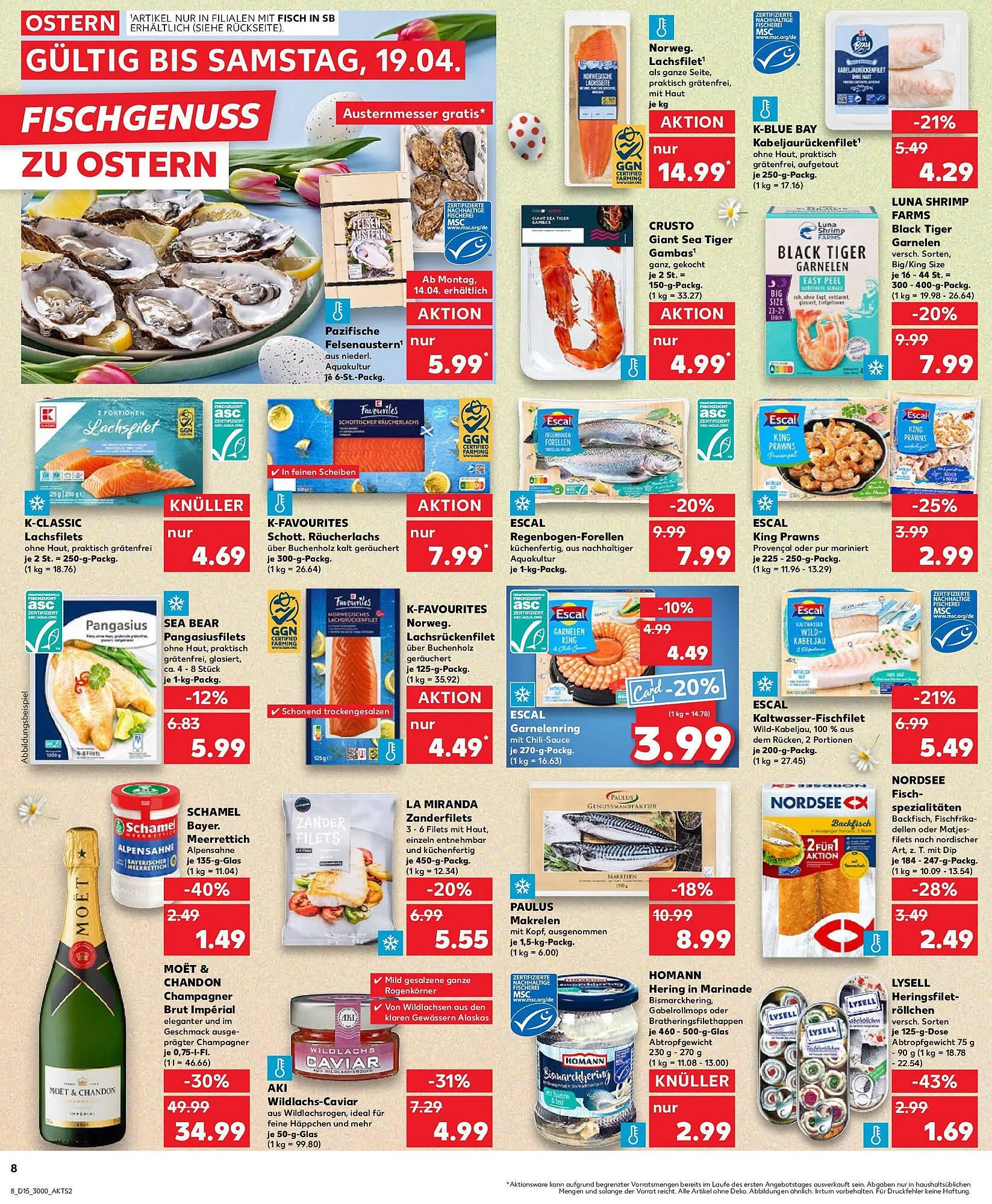 Kaufland Prospekt von 9. April bis 16. April 2025 - Prospekt seite 8