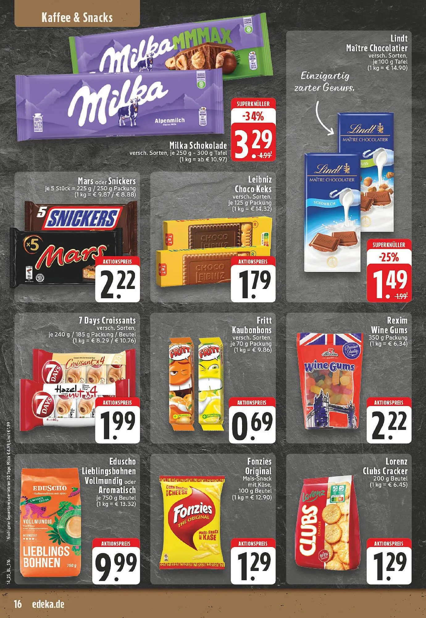 Edeka Prospekt von 30. März bis 5. April 2025 - Prospekt seite 16