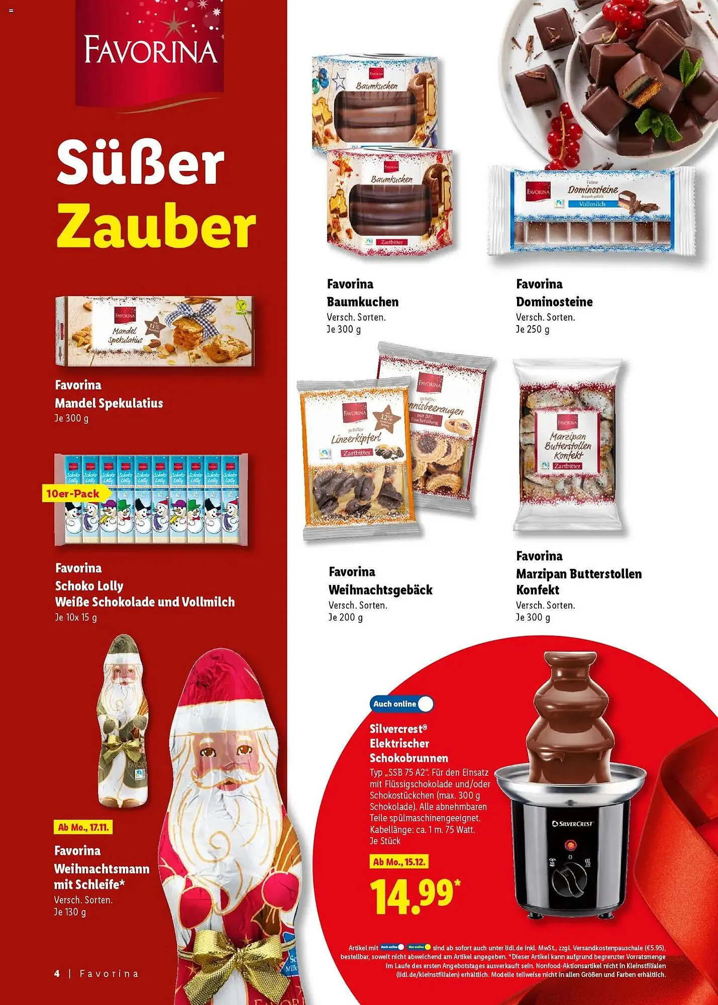 Lidl Prospekt von 31. Oktober bis 27. Dezember 2025 - Prospekt seite 4