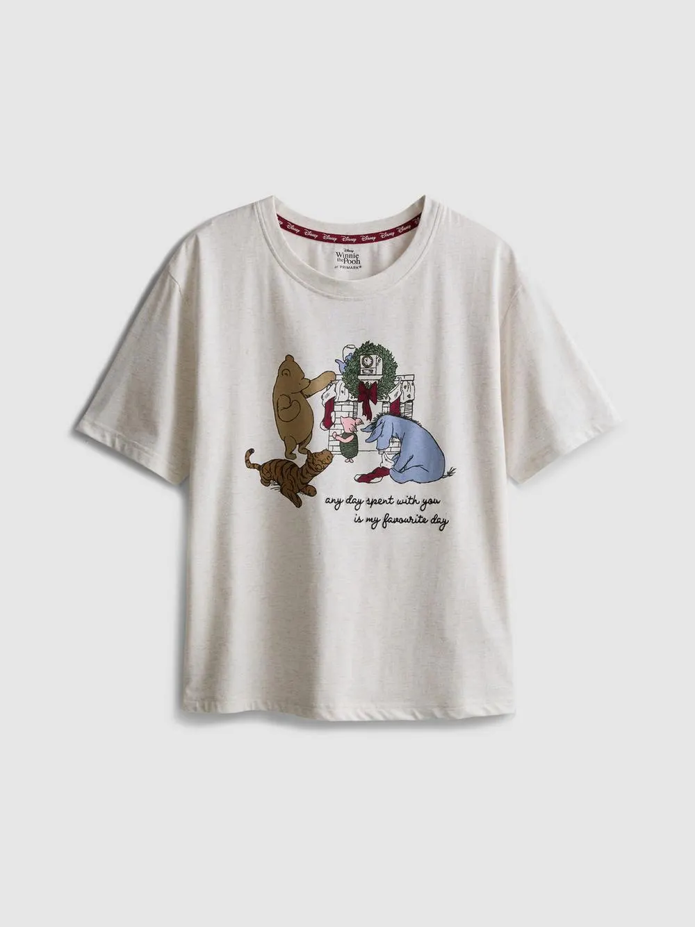 „Disney Winnie Puuh“ Schlafanzugtop aus Baumwollmischung