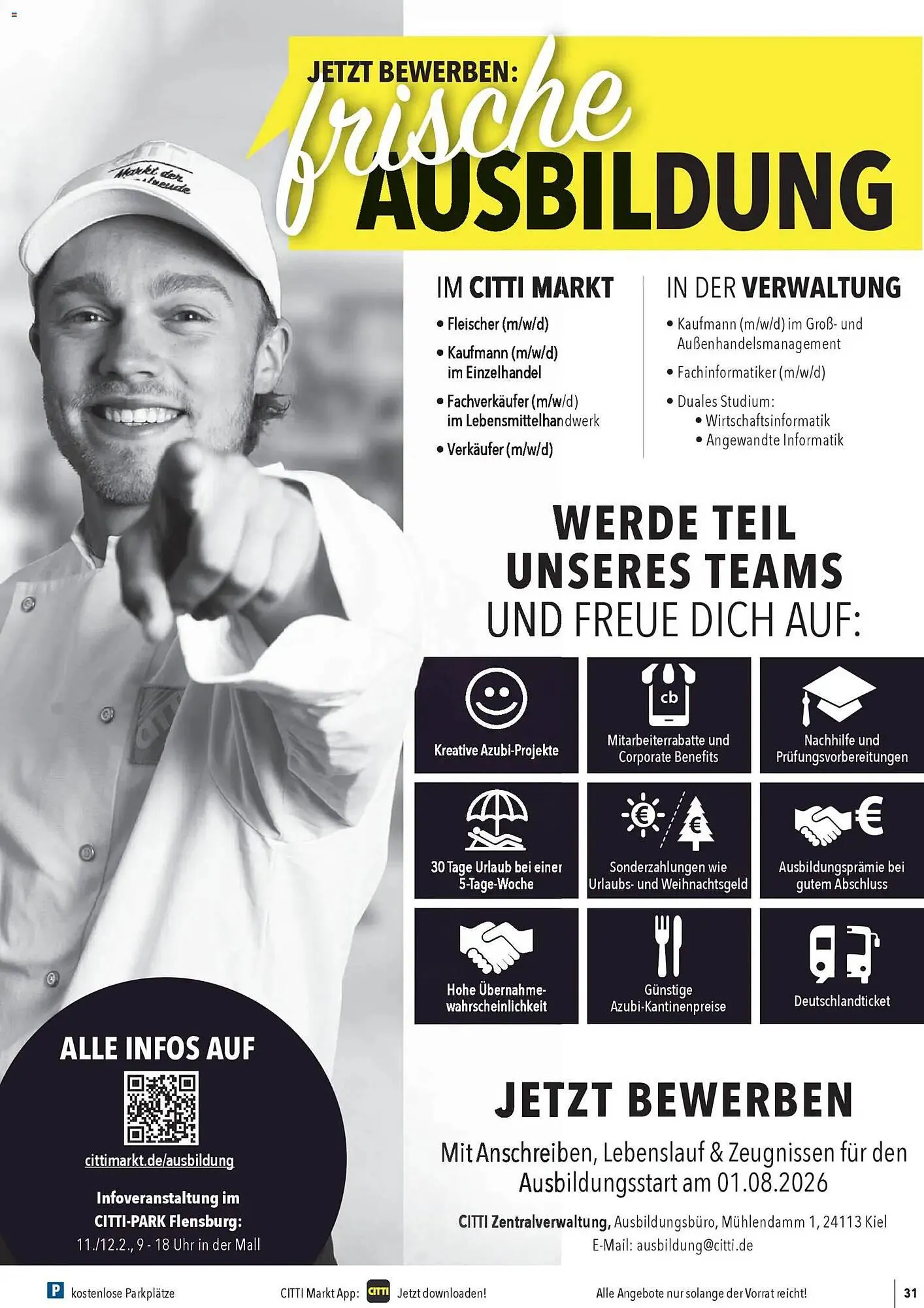 CITTI Markt Prospekt von 28. Januar bis 10. Februar 2026 - Prospekt seite 31