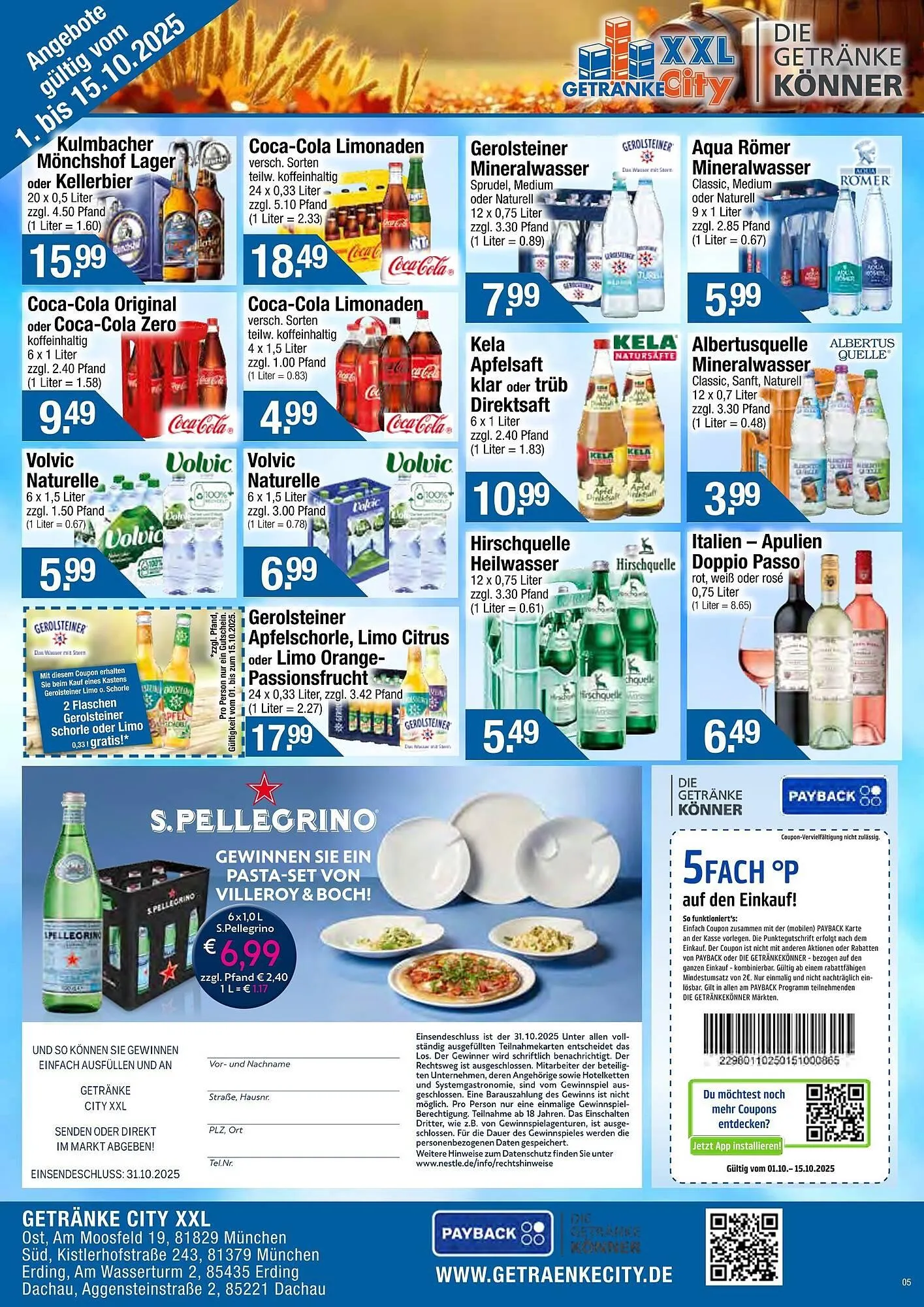 Getränke City Prospekt von 1. Oktober bis 15. Oktober 2025 - Prospekt seite 2