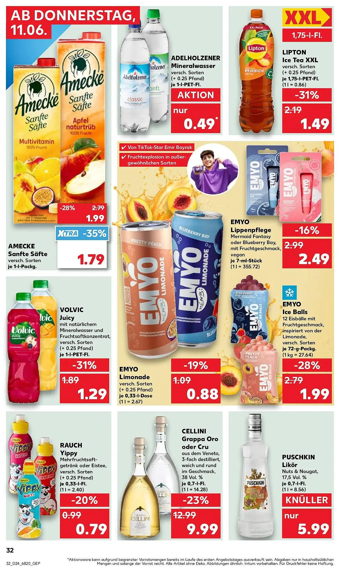 Kaufland Prospekt von 11. Juni bis 17. Juni 2026 - Prospekt seite 32