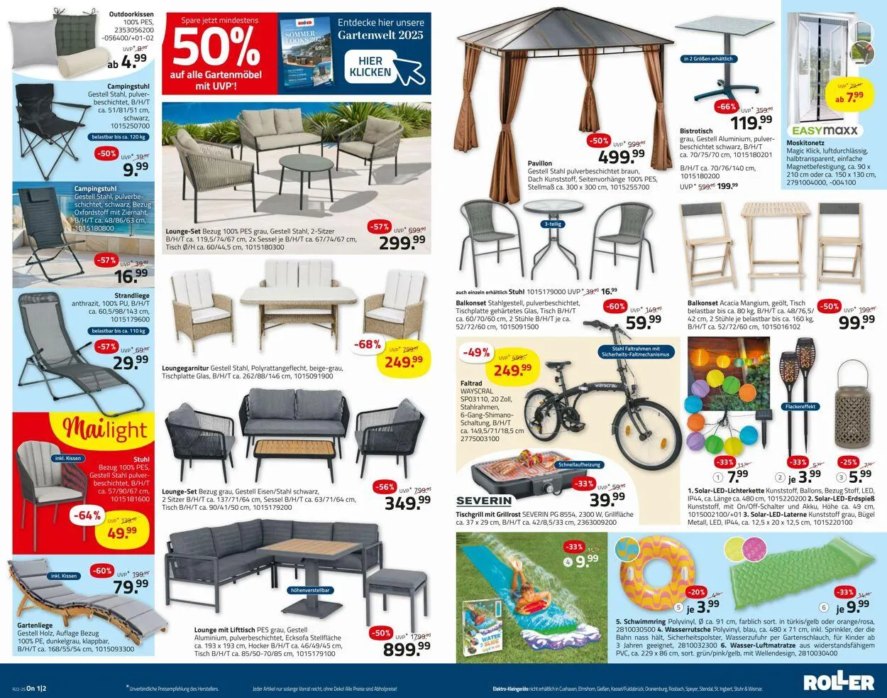 Roller Aktueller Prospekt von 25. Mai bis 31. Mai 2025 - Prospekt seite 9