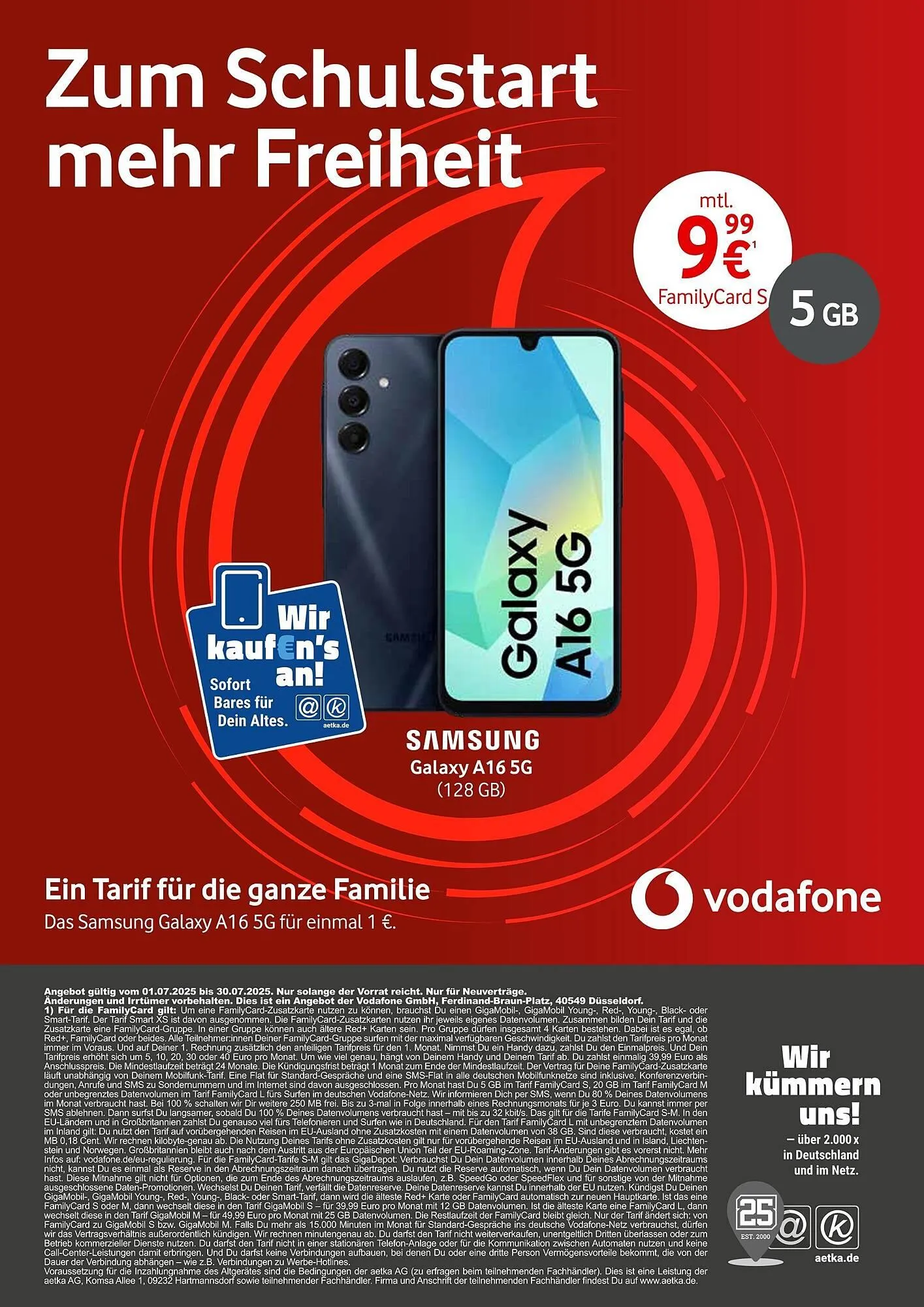 aetka Prospekt von 1. Juli bis 30. Juli 2025 - Prospekt seite 3