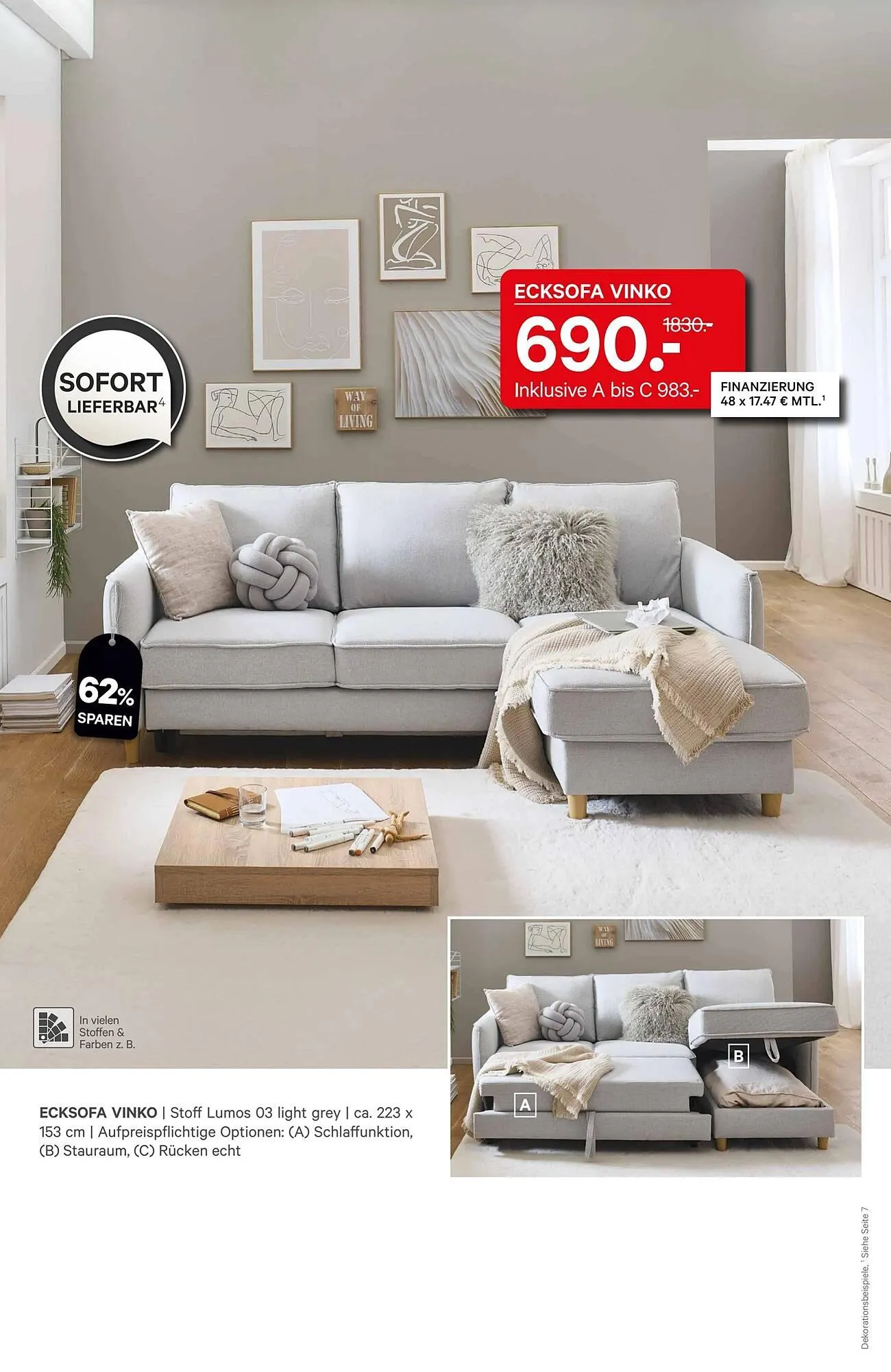 Kabs Polsterwelt Prospekt von 25. Juli bis 29. August 2025 - Prospekt seite 6