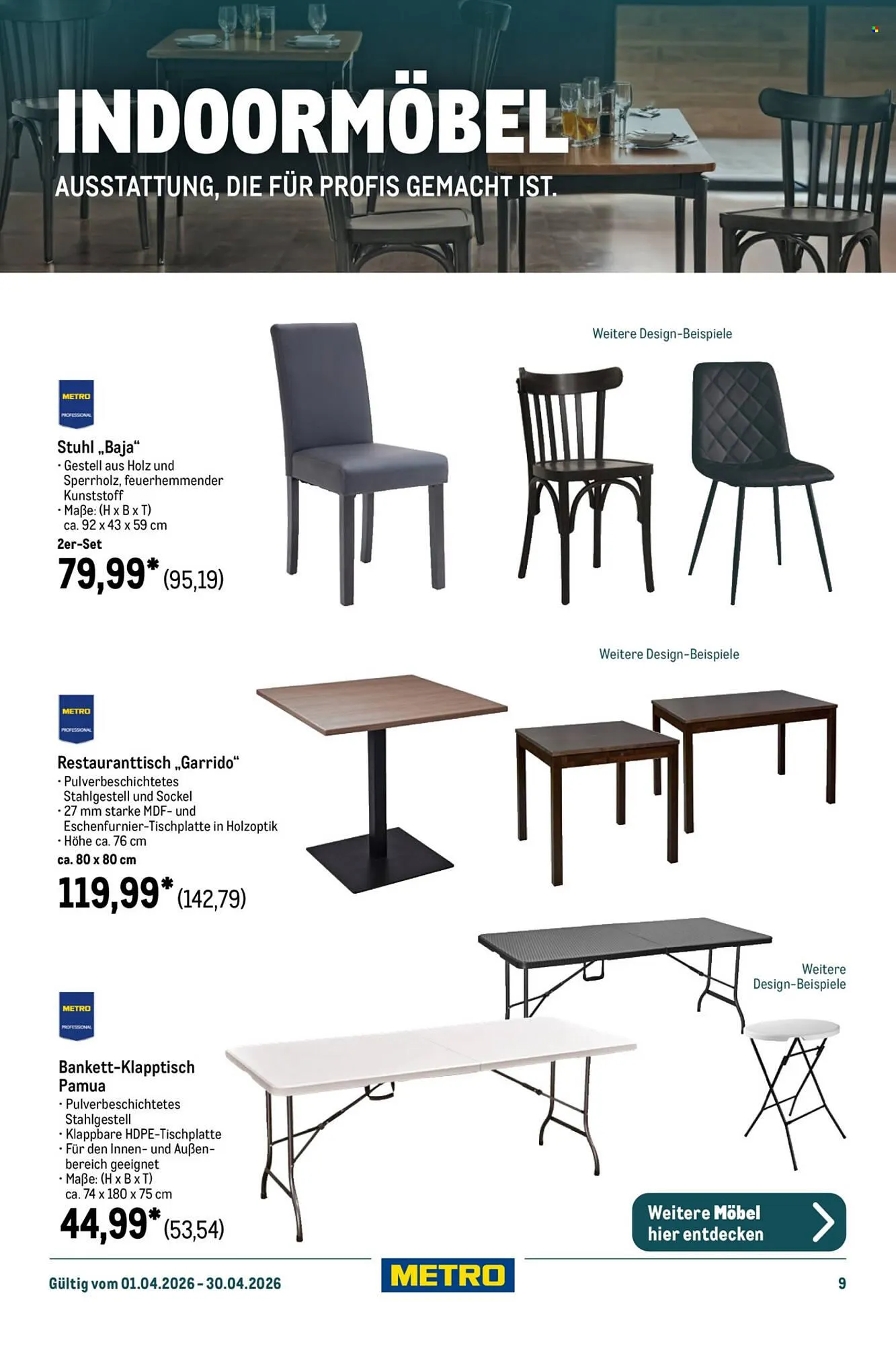 METRO Prospekt von 1. April bis 30. April 2026 - Prospekt seite 9