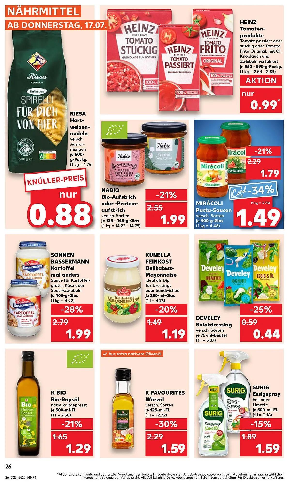 Kaufland Prospekt von 20. Juli bis 23. Juli 2025 - Prospekt seite 39