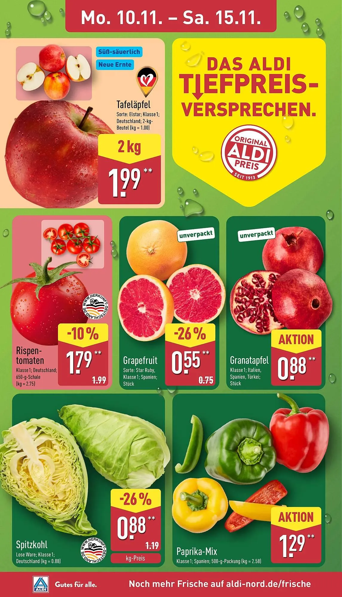 Aldi Nord Prospekt von 10. November bis 15. November 2025 - Prospekt seite 2