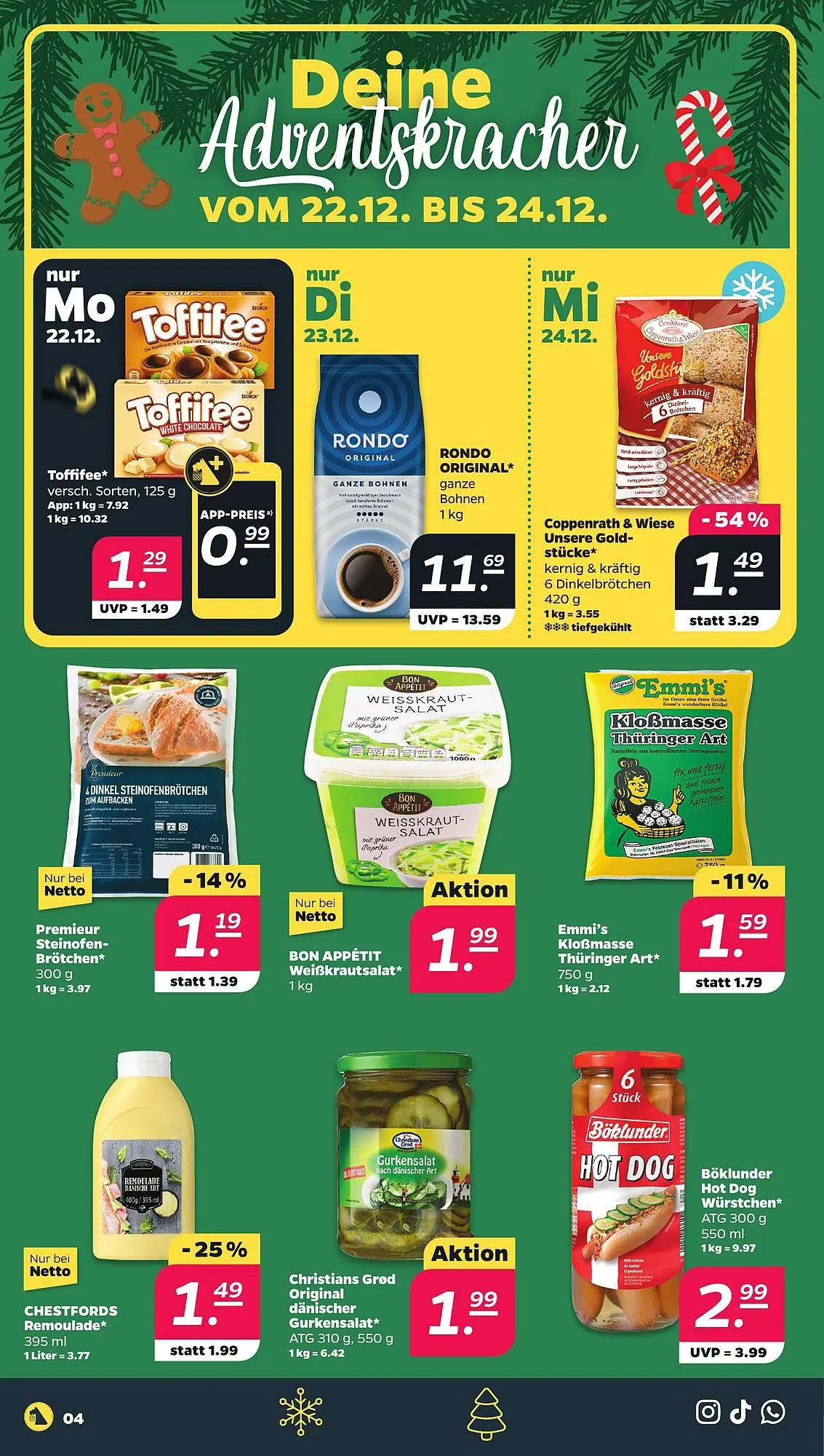 NETTO Prospekt von 22. Dezember bis 27. Dezember 2025 - Prospekt seite 4