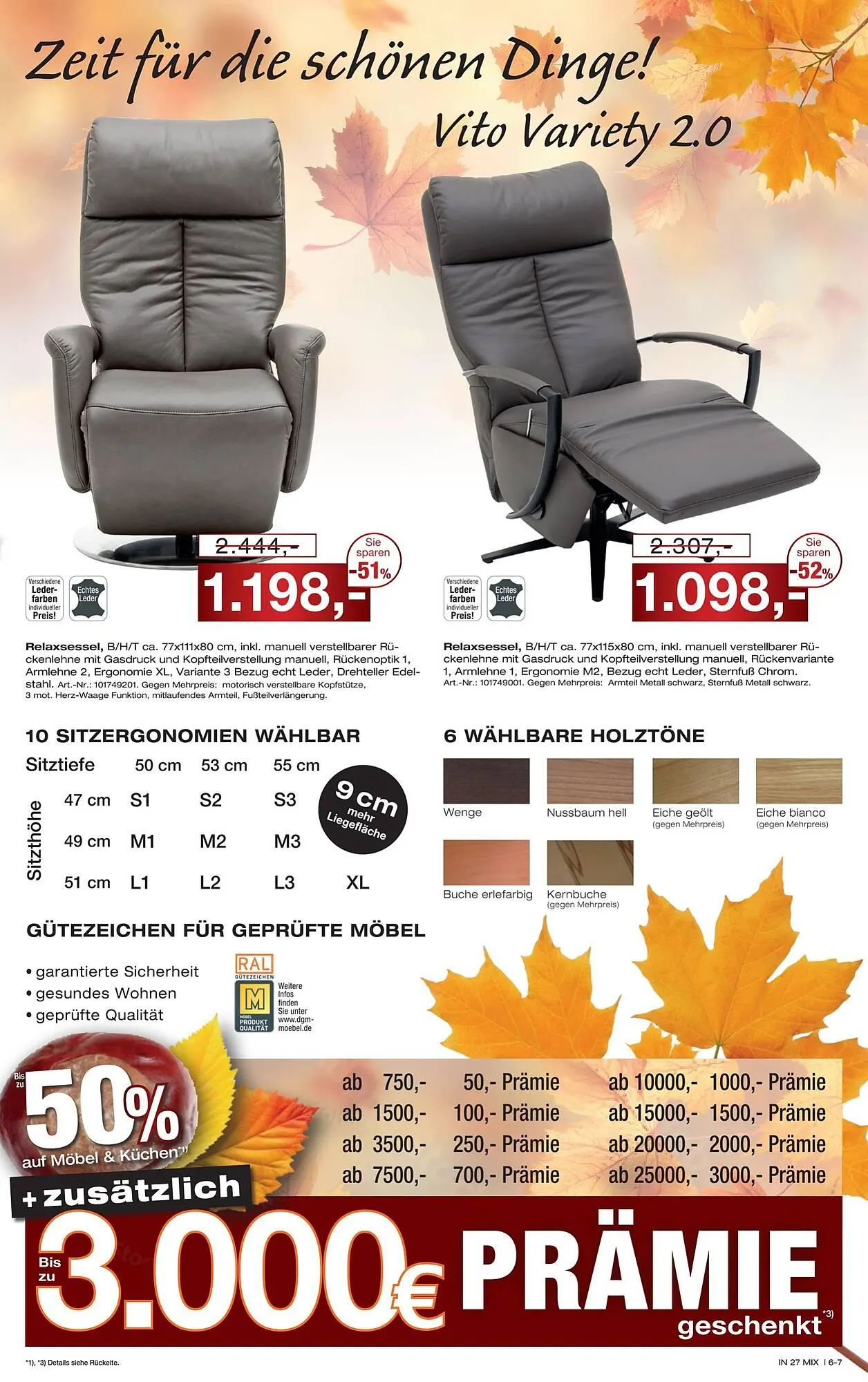 Möbel Inhofer Prospekt von 22. Oktober bis 9. November 2025 - Prospekt seite 7