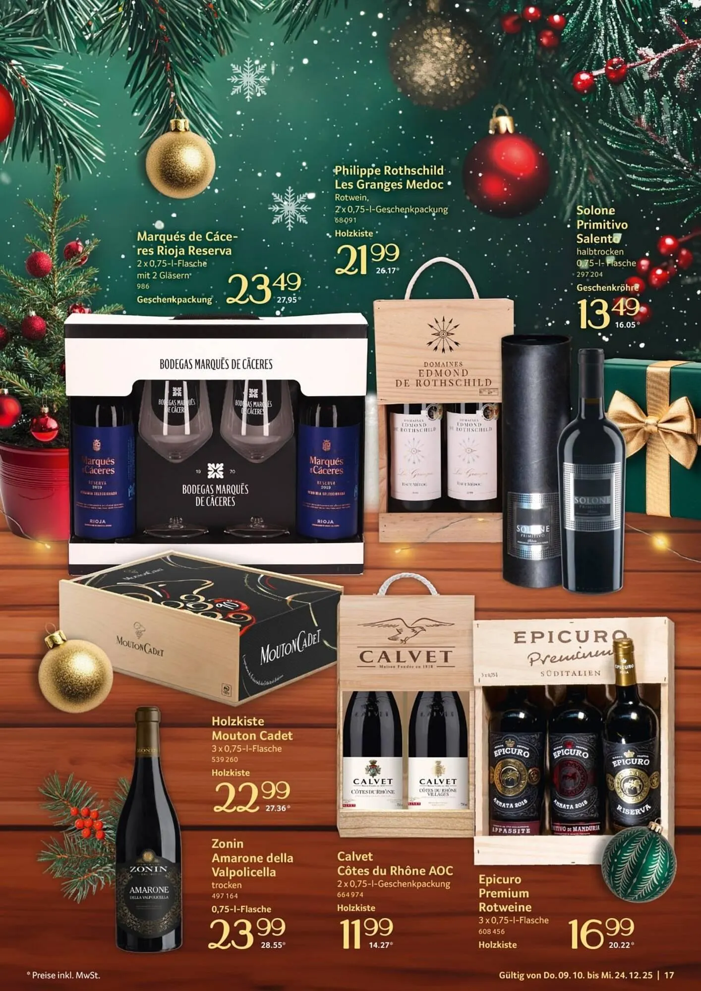 Selgros Prospekt von 9. Oktober bis 24. Dezember 2025 - Prospekt seite 17