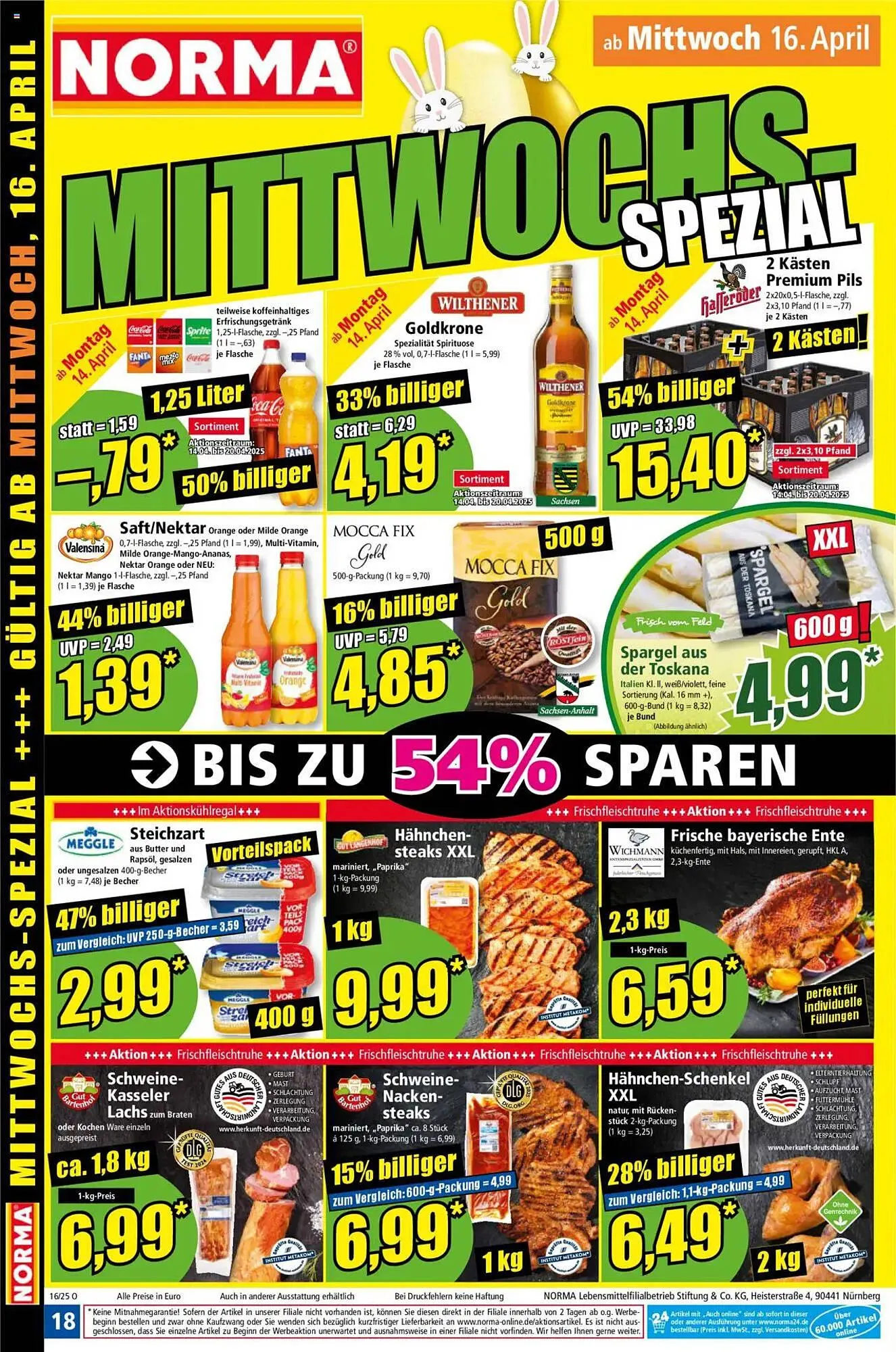 Norma Prospekt von 14. April bis 20. April 2025 - Prospekt seite 18