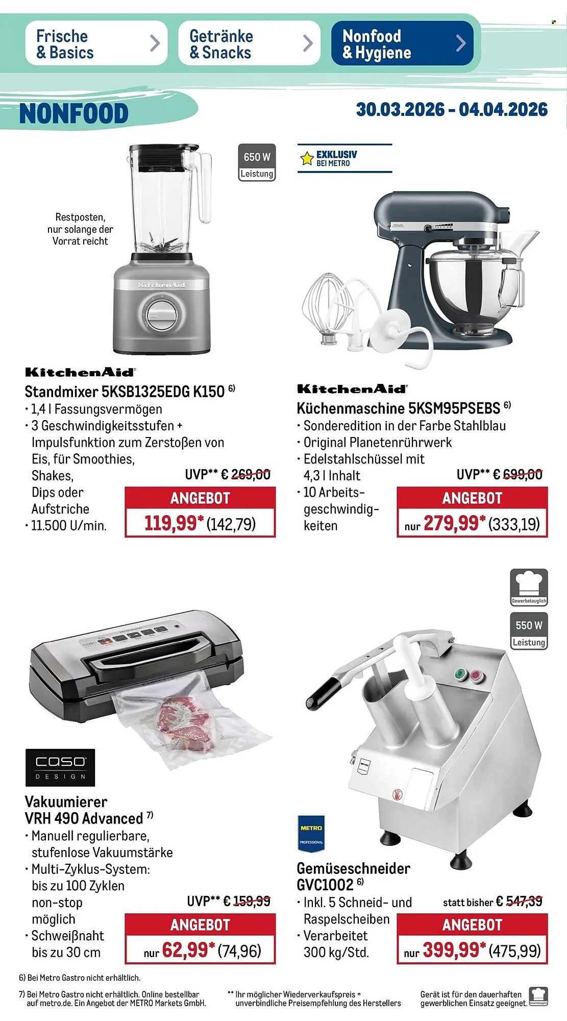 METRO Prospekt von 30. März bis 4. April 2026 - Prospekt seite 44