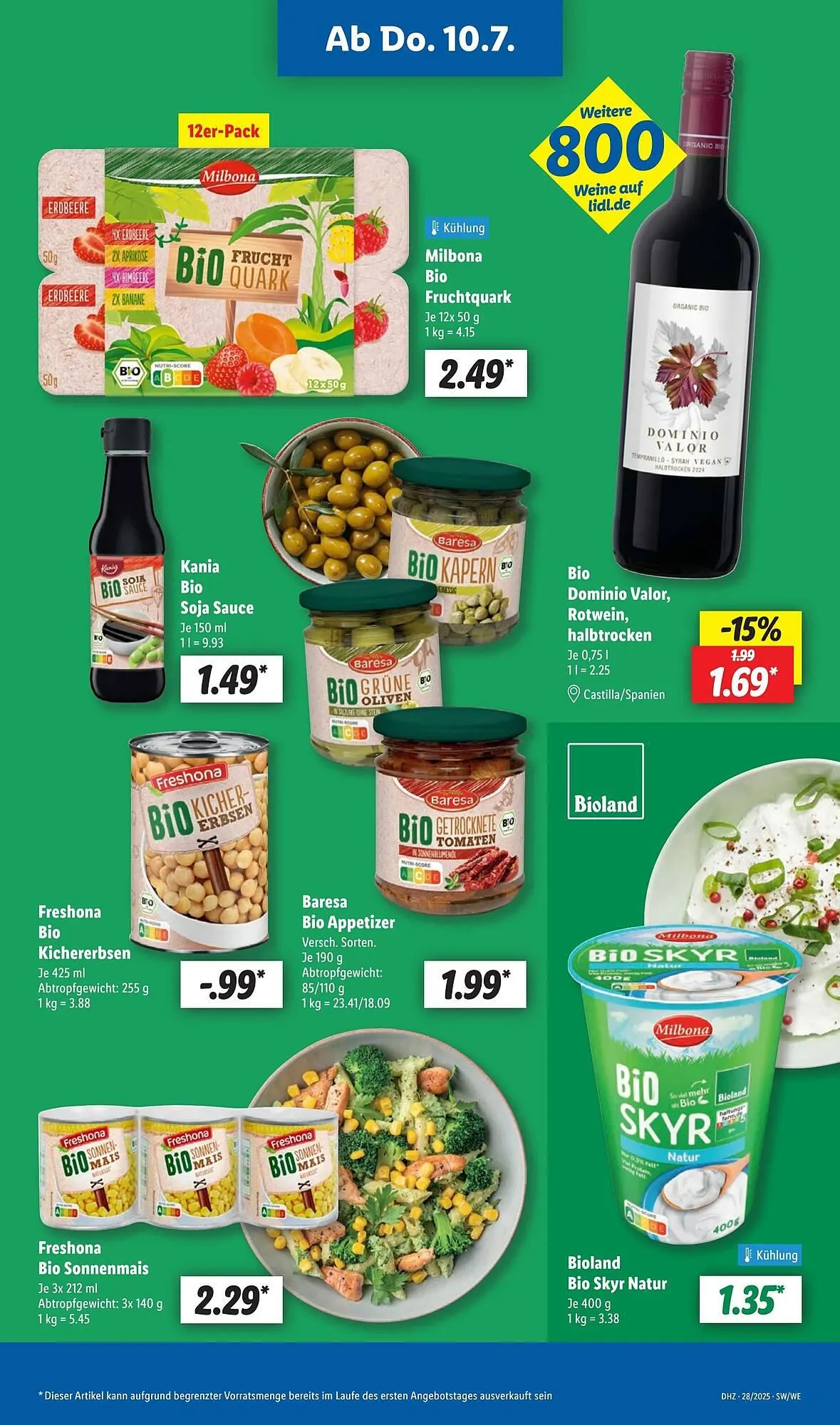 Lidl Prospekt von 7. Juli bis 12. Juli 2025 - Prospekt seite 49