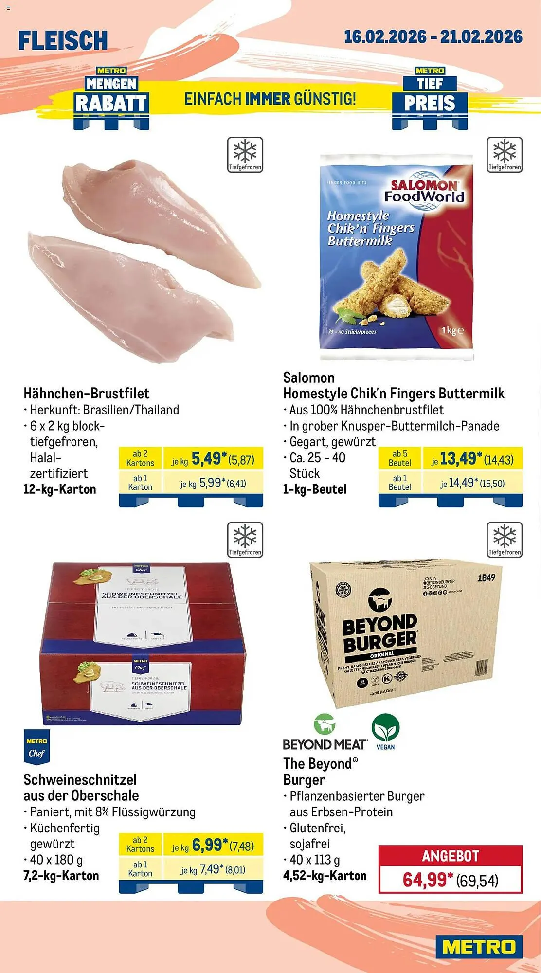 METRO Prospekt von 16. Februar bis 21. Februar 2026 - Prospekt seite 4