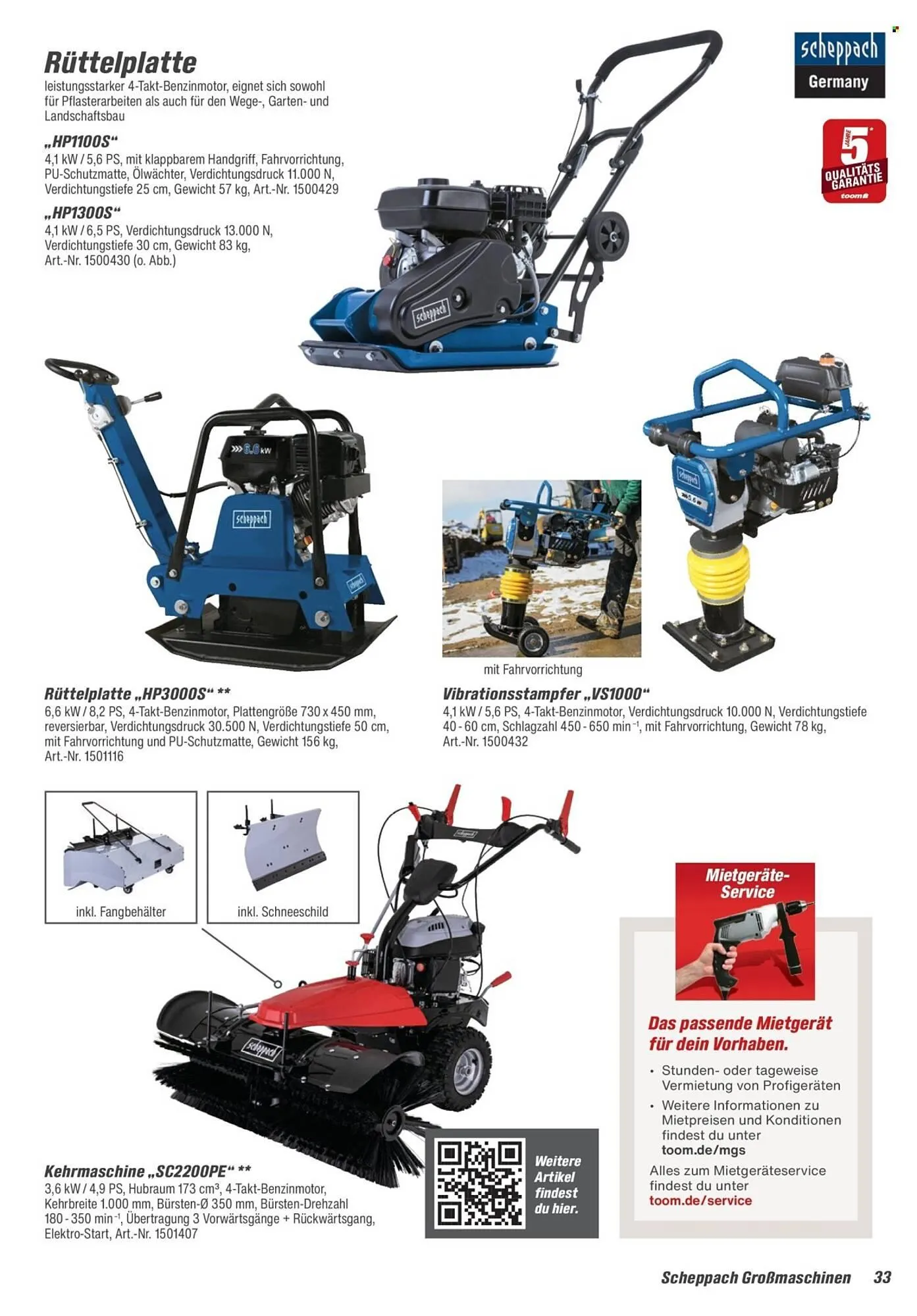 Toom Baumarkt Prospekt von 28. März bis 30. Juni 2026 - Prospekt seite 33