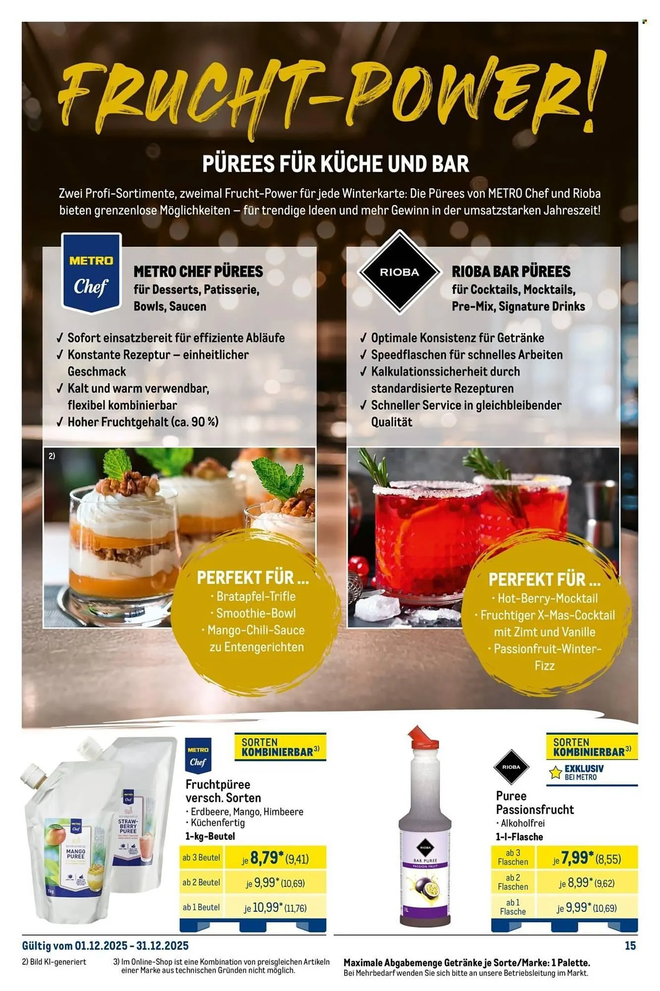 METRO Prospekt von 1. Dezember bis 31. Dezember 2025 - Prospekt seite 15
