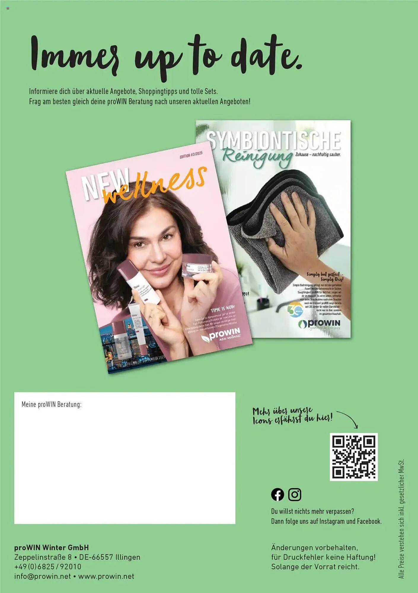 Prowin Prospekt von 1. Juni bis 30. Juni 2025 - Prospekt seite 8