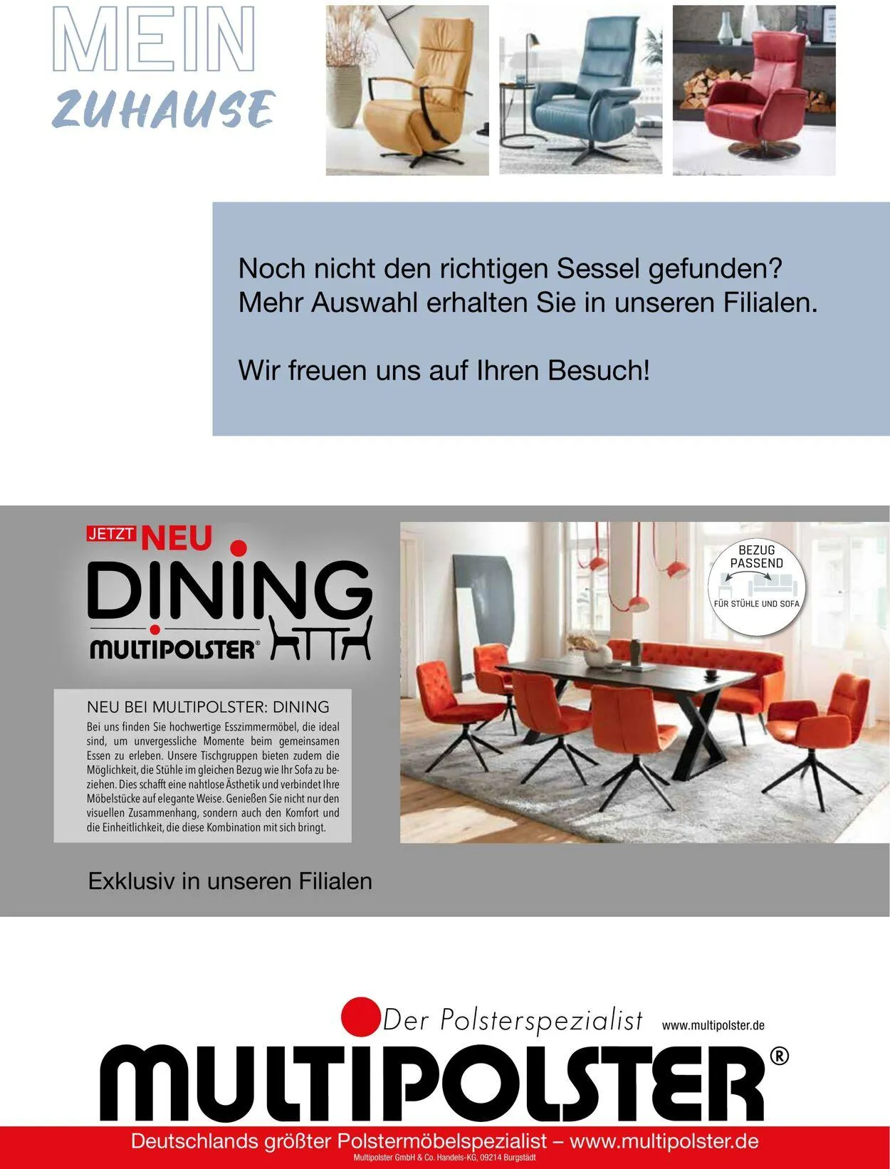 Multipolster Aktueller Prospekt von 2. Juni bis 16. Juni 2025 - Prospekt seite 28