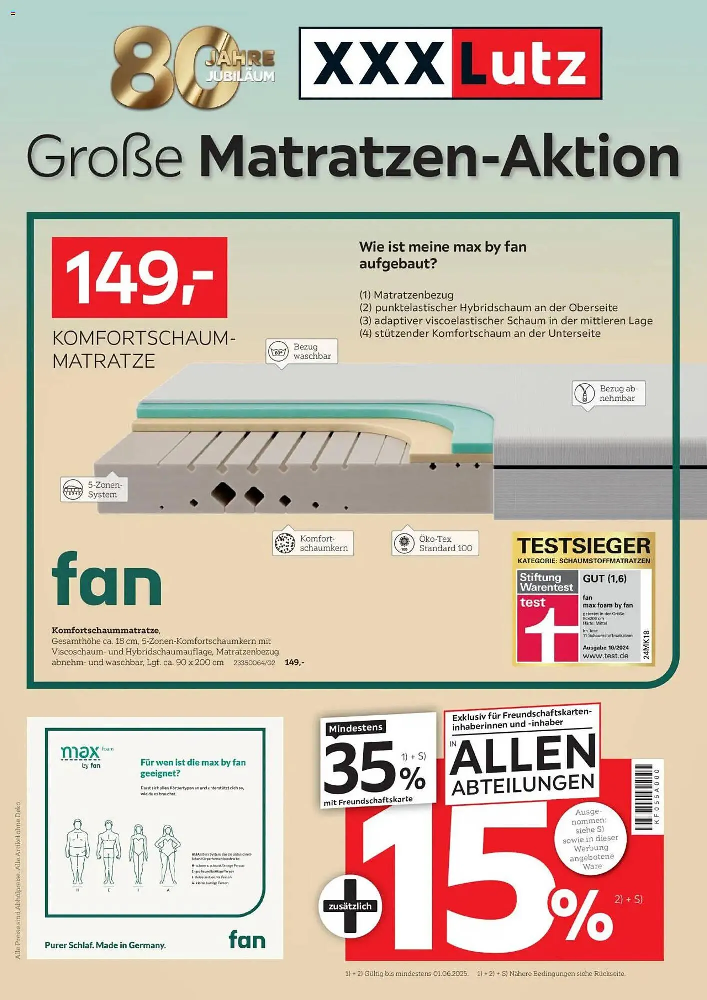 XXXLutz Prospekt von 18. Mai bis 1. Juni 2025 - Prospekt seite 1