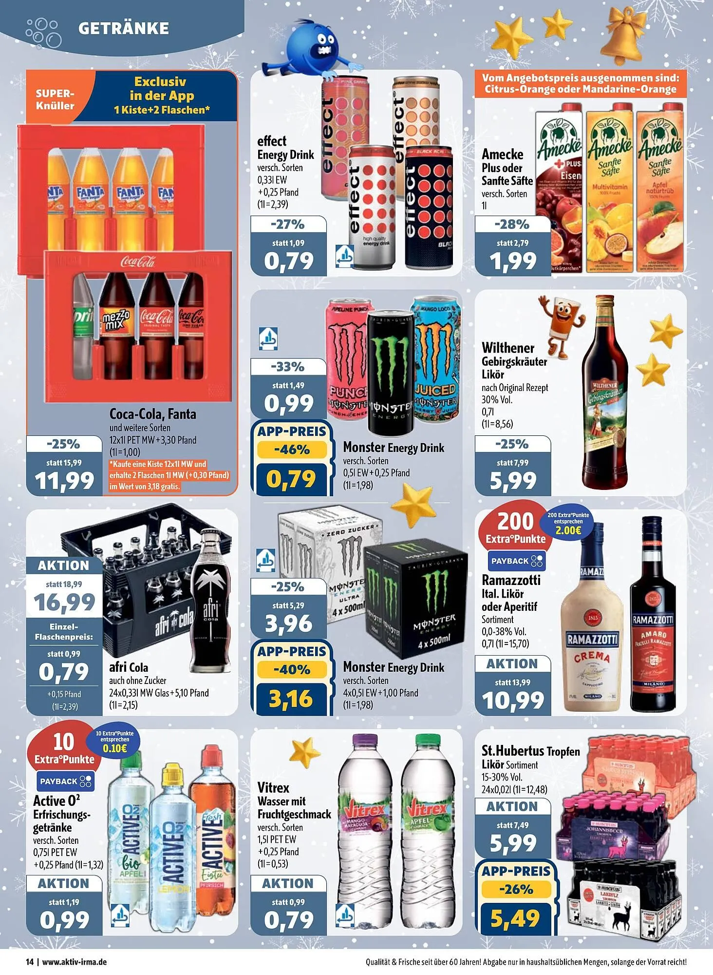 Aktiv Irma Prospekt von 1. Dezember bis 6. Dezember 2025 - Prospekt seite 14