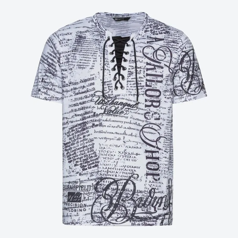 Herren-T-Shirt mit All-Over-Druck