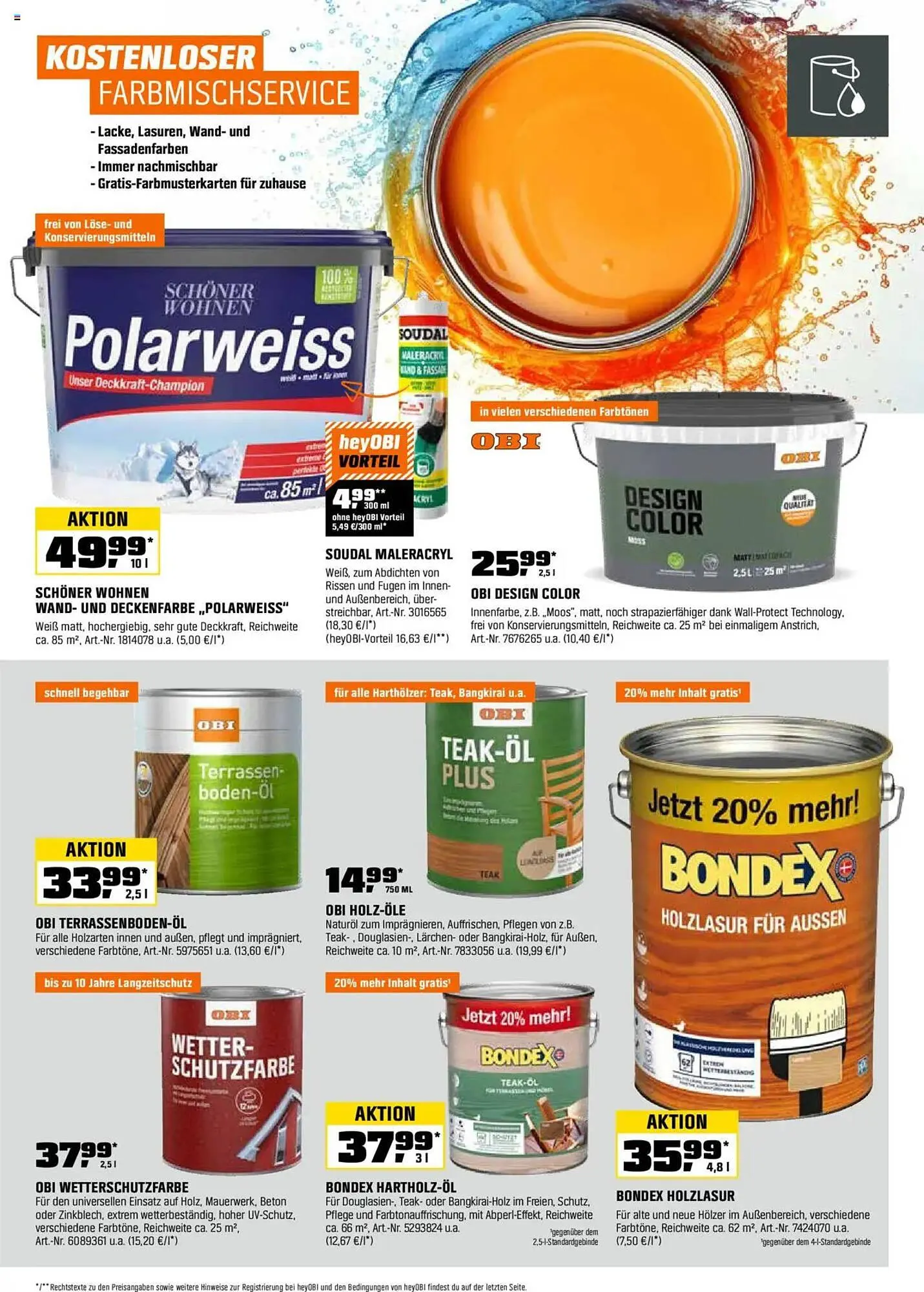 OBI Prospekt von 16. Juni bis 30. Juni 2025 - Prospekt seite 7