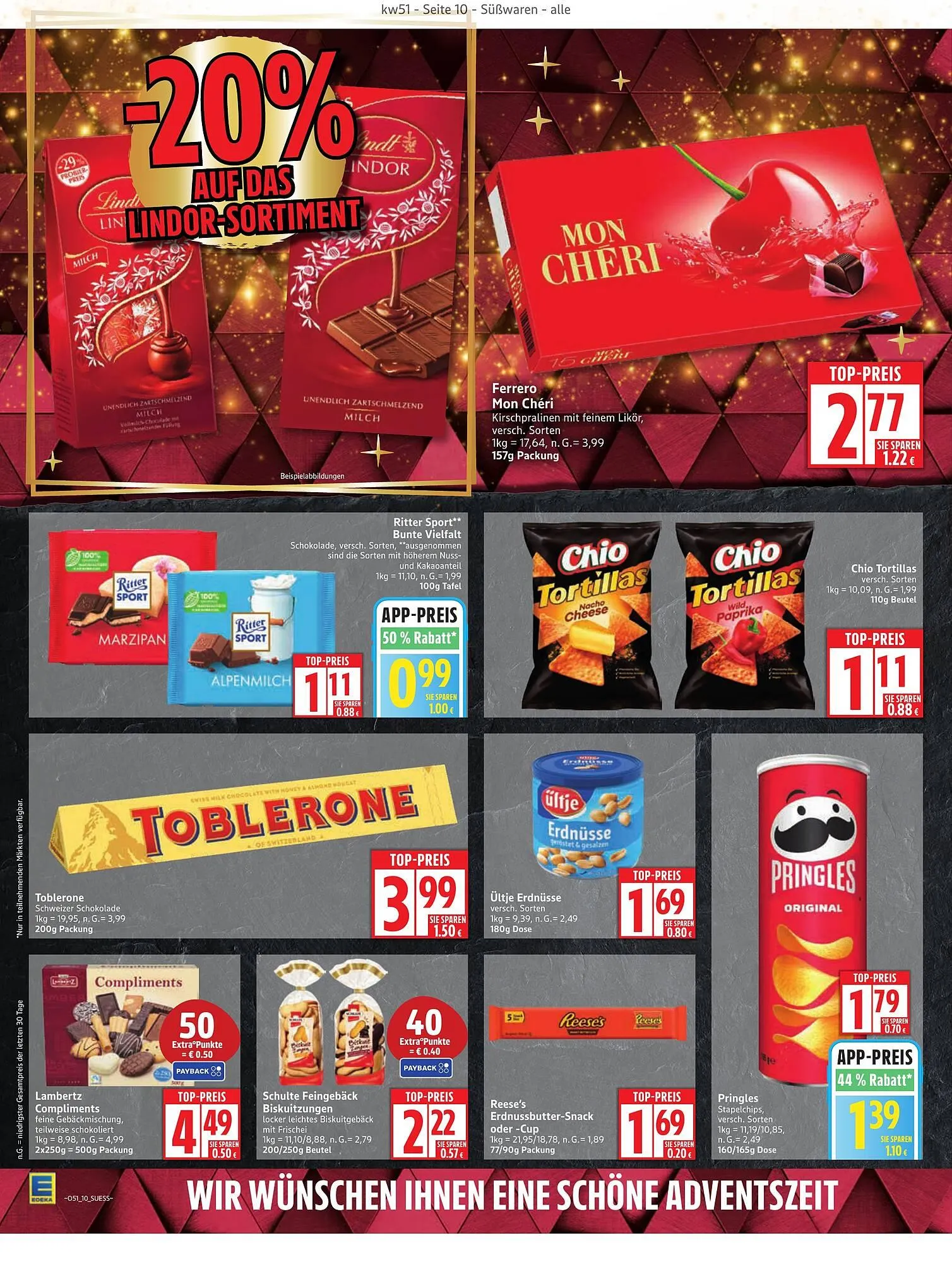 Edeka Prospekt von 15. Dezember bis 20. Dezember 2025 - Prospekt seite 10